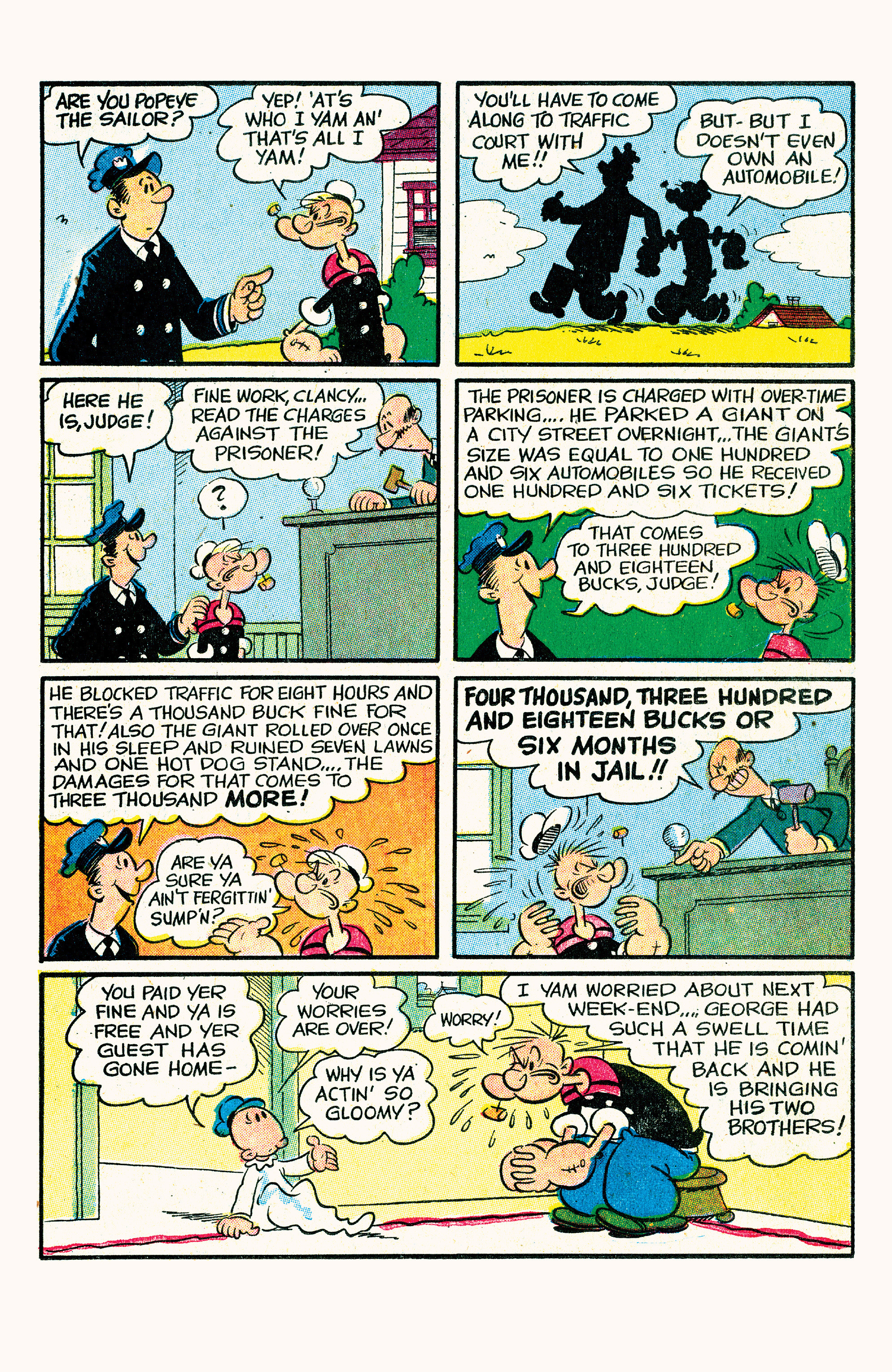 Read online Classic Popeye comic -  Issue #52 - 25
