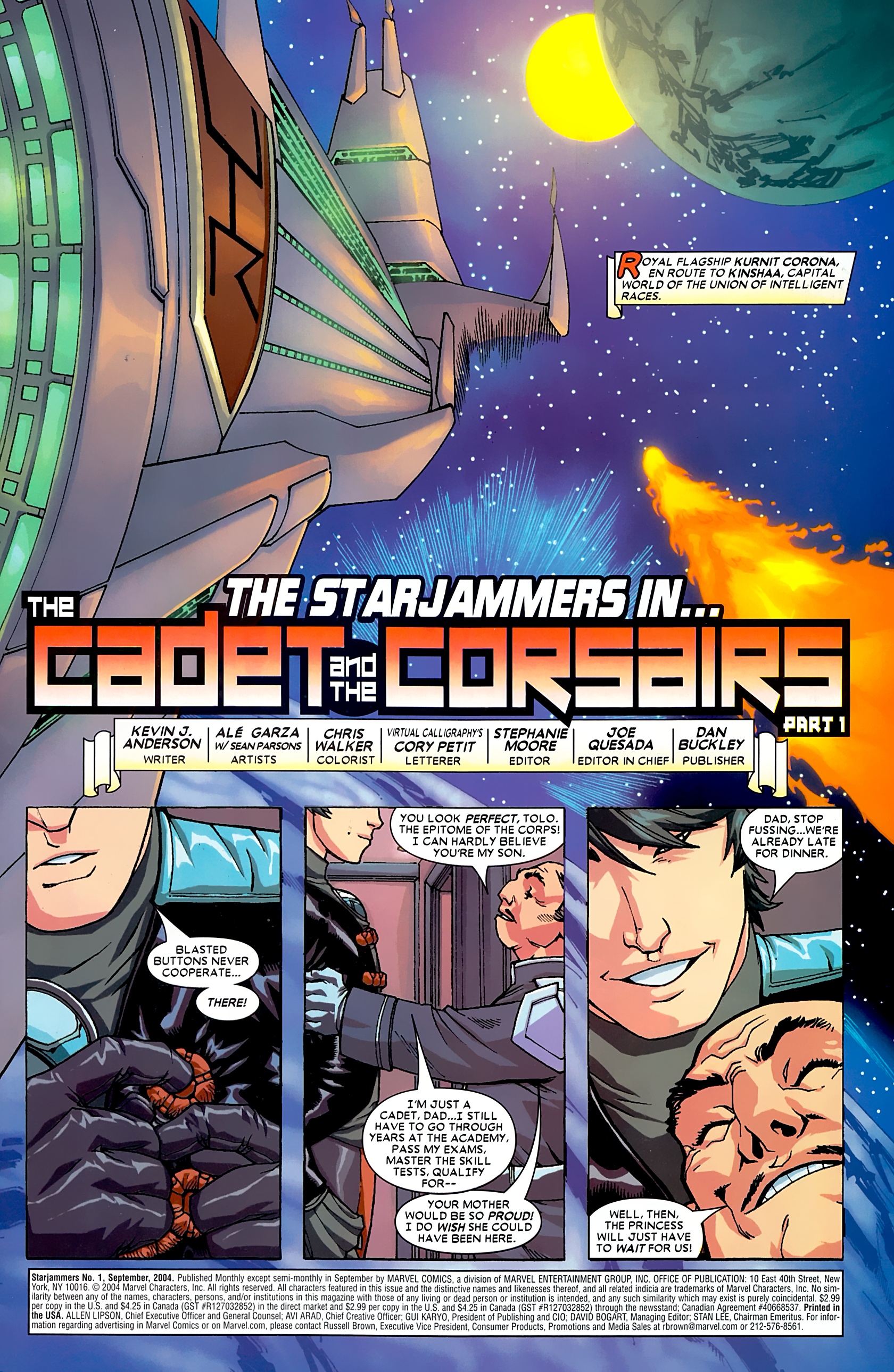 Read online Starjammers (2004) comic -  Issue #1 - 2