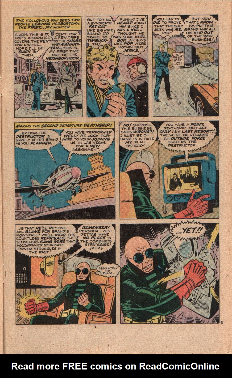 Read online The Destructor comic -  Issue #2 - 15