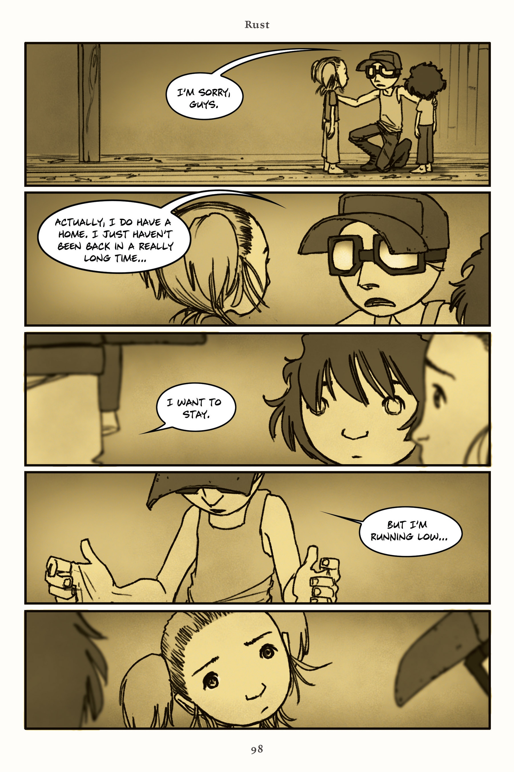 Read online Rust comic -  Issue # TPB 3 (Part 1) - 98