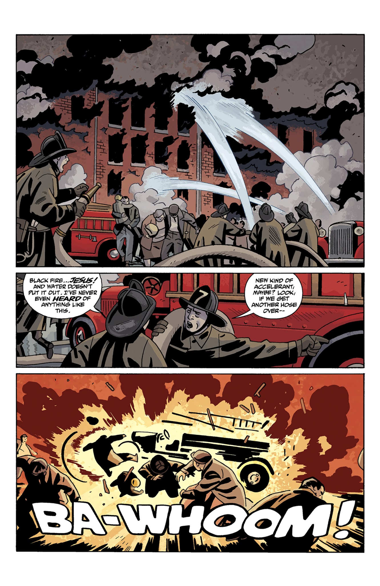 Read online Lobster Johnson: The Burning Hand comic -  Issue #3 - 7