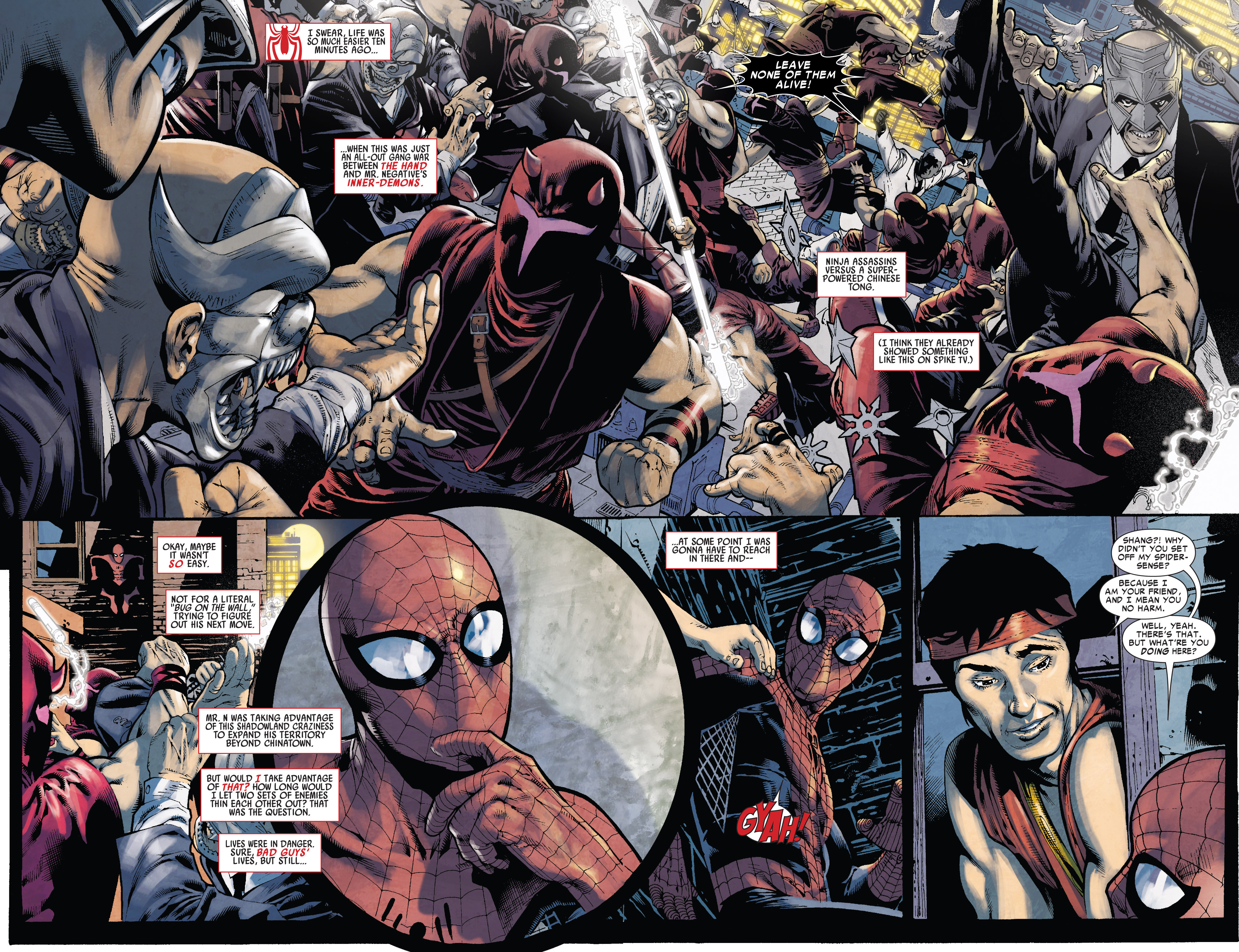 Read online Shadowland: Spider-Man comic -  Issue # Full - 7