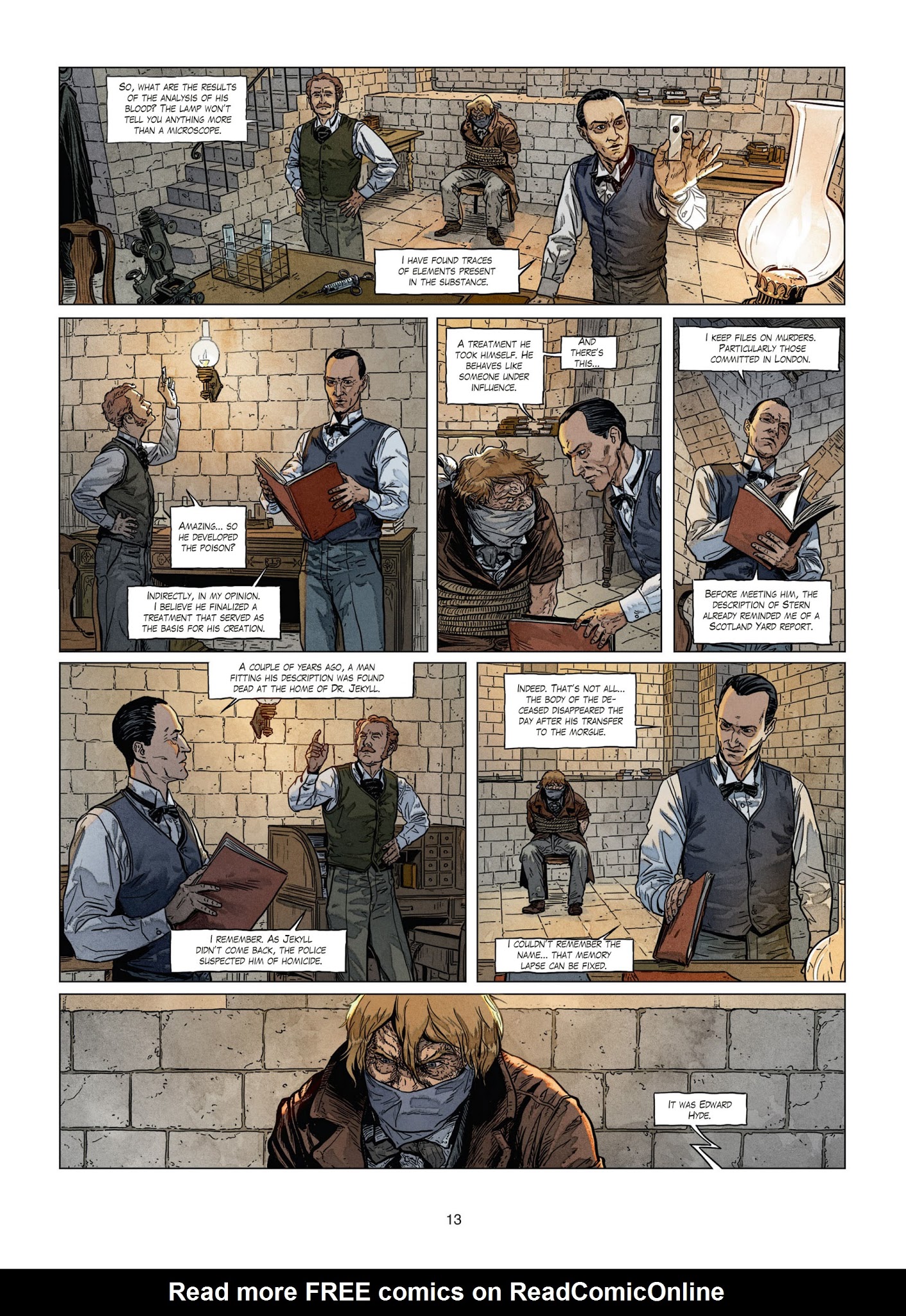 Read online Sherlock Holmes Society comic -  Issue #2 - 13