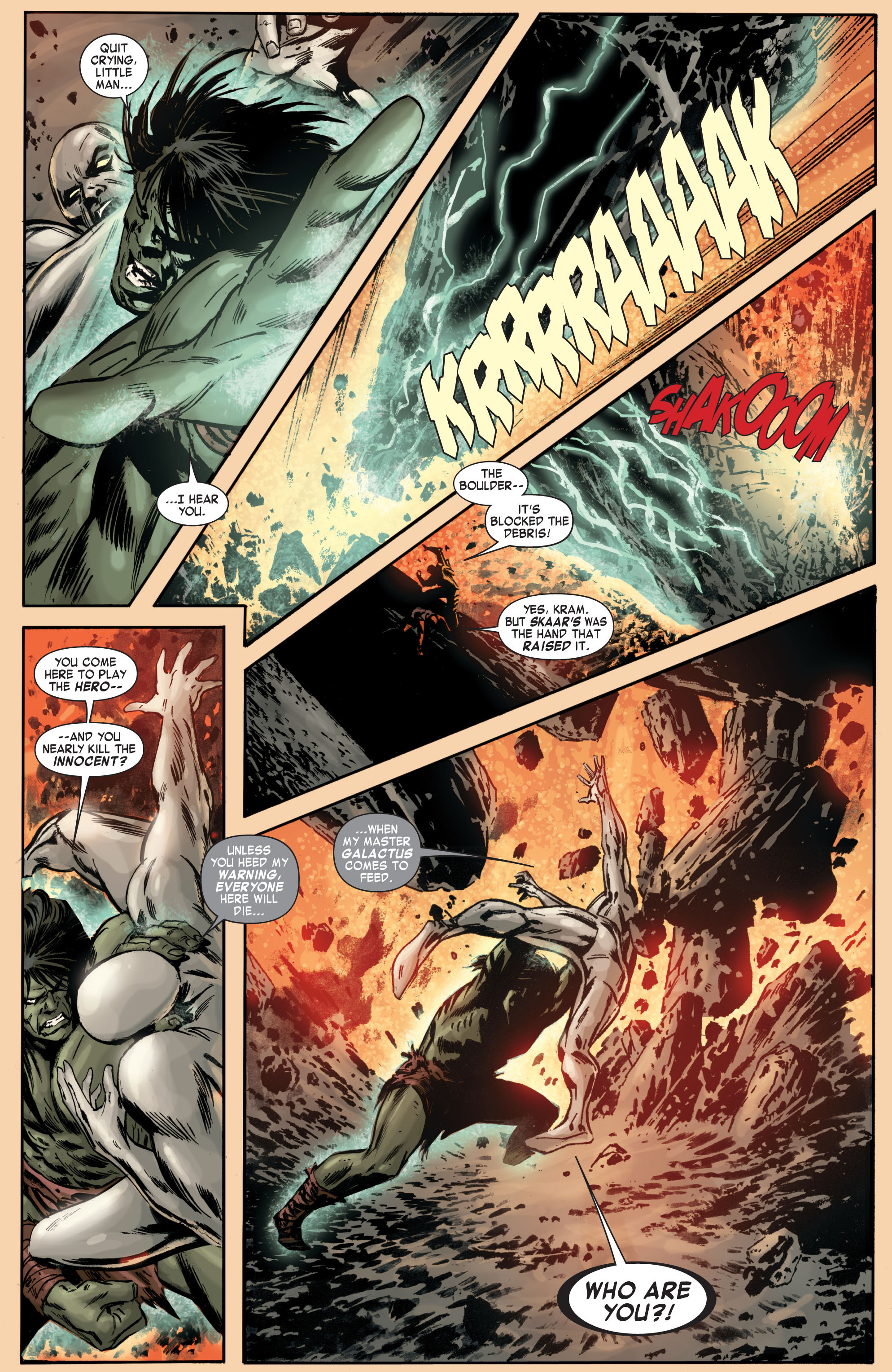 Read online Skaar: Son of Hulk comic -  Issue #7 - 16