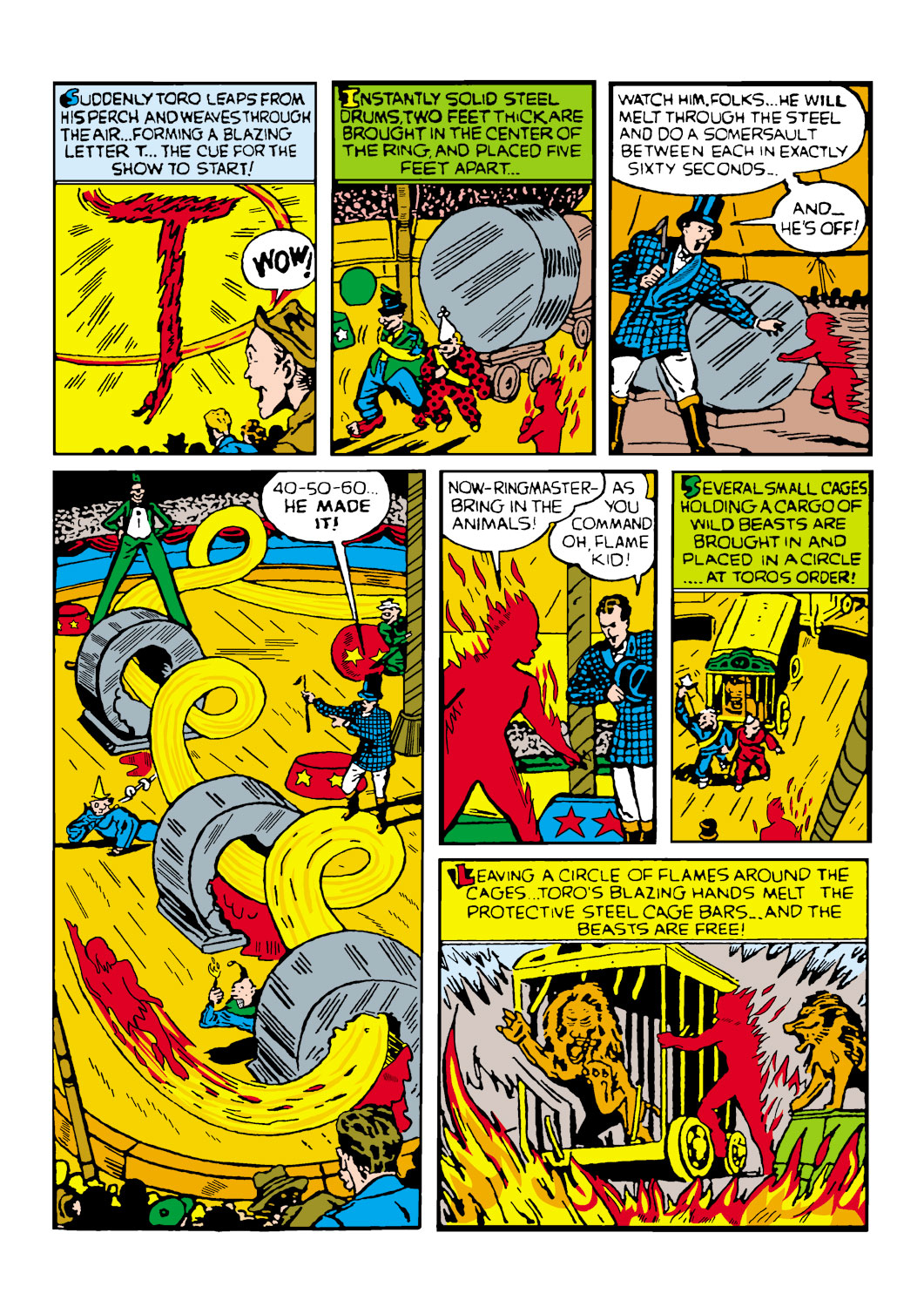 Read online The Human Torch (1940) comic -  Issue #2 - 10