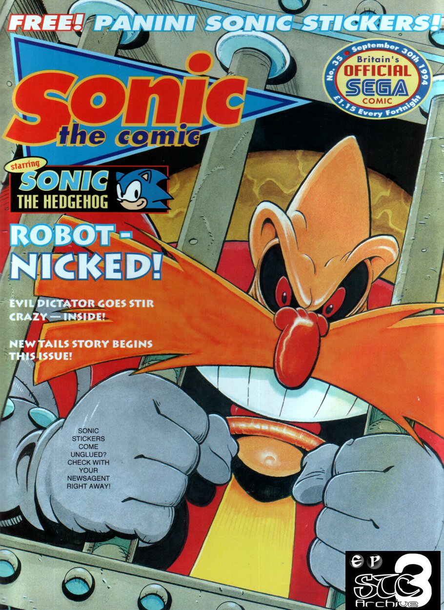 Read online Sonic the Comic comic -  Issue #35 - 1