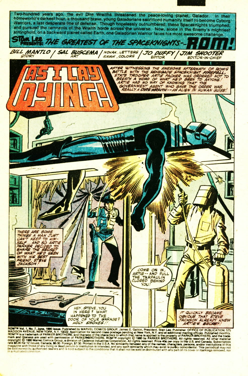 Read online ROM (1979) comic -  Issue #7 - 2