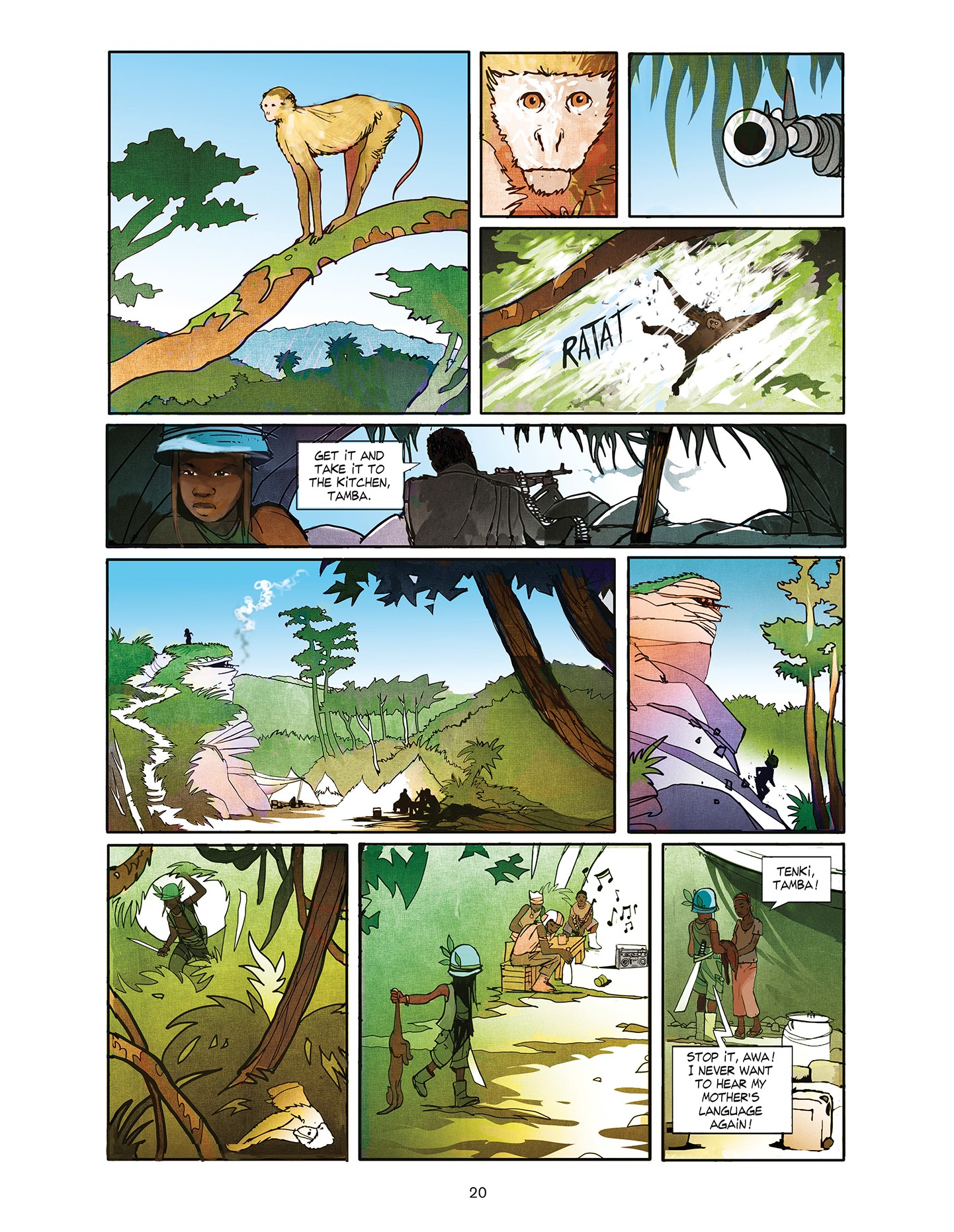 Read online Tamba, Child Soldier comic -  Issue # TPB - 21