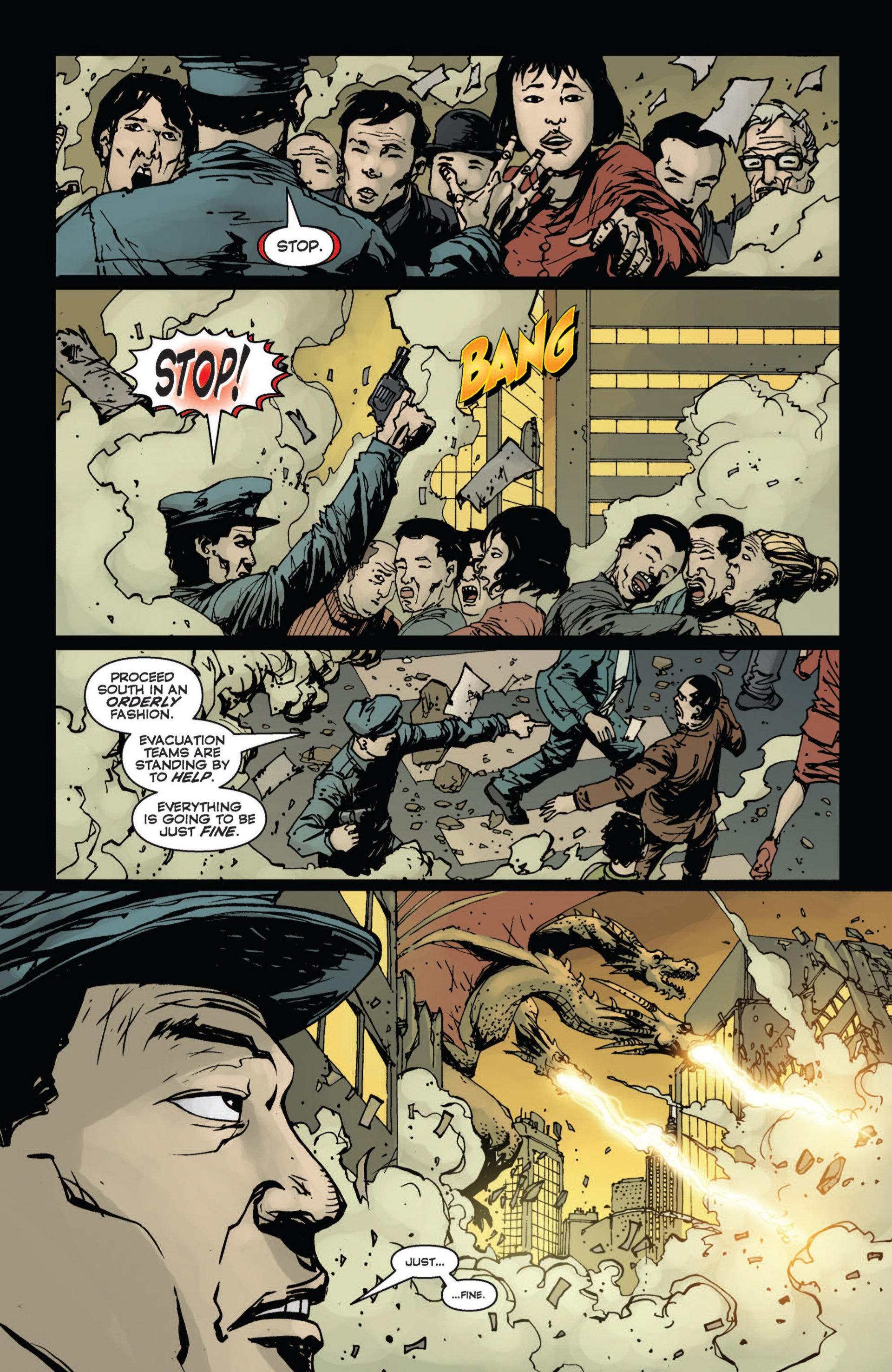 Read online Godzilla: Gangsters and Goliaths comic -  Issue # Full - 57