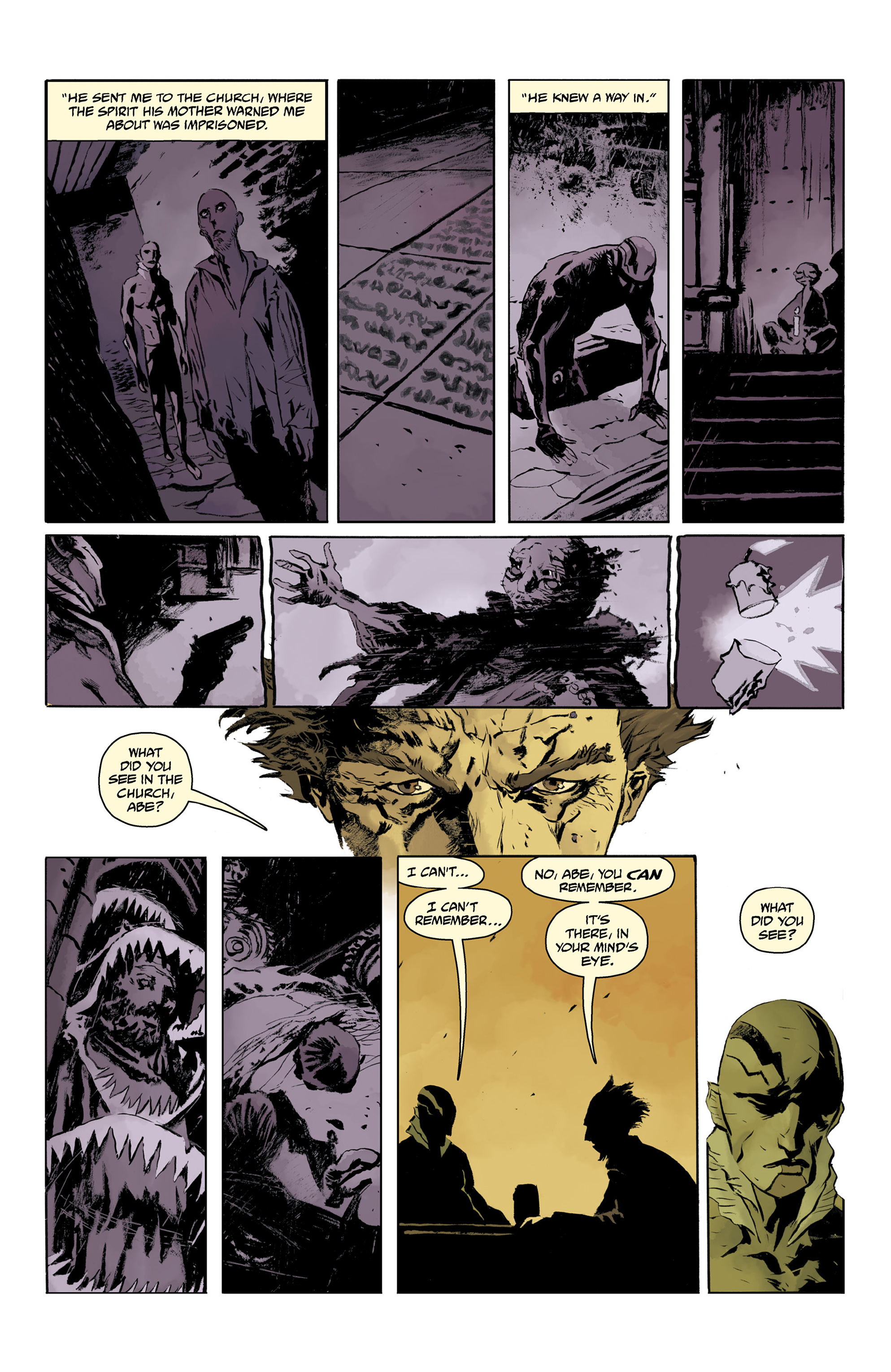 Read online Abe Sapien comic -  Issue #32 - 21