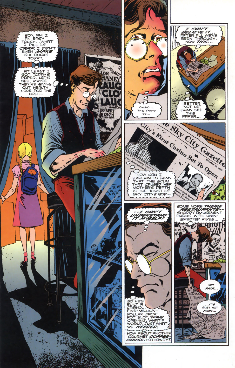 Read online The Mask: The Hunt for Green October comic -  Issue #1 - 9
