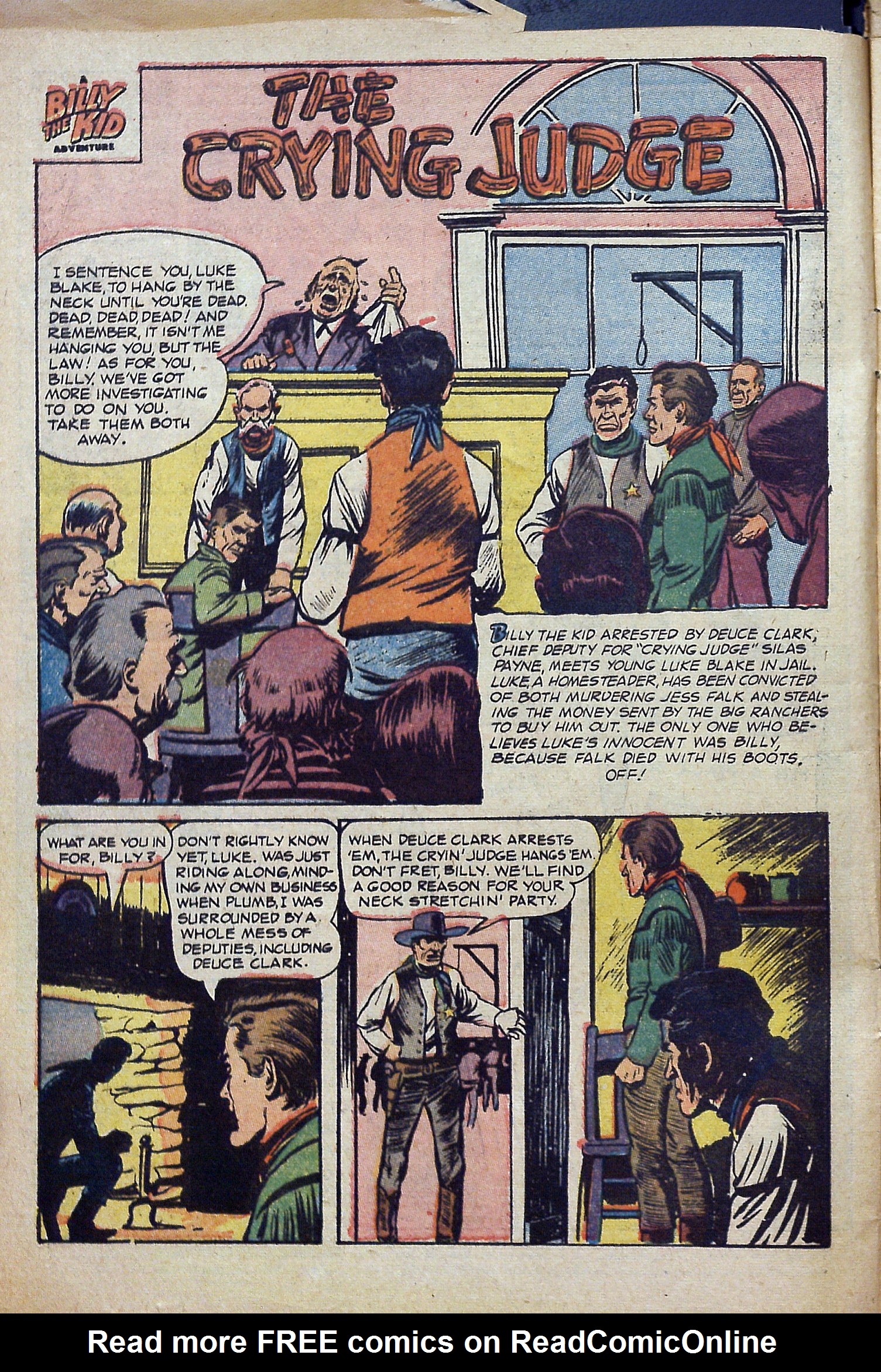 Read online Billy the Kid Adventure Magazine comic -  Issue #17 - 4