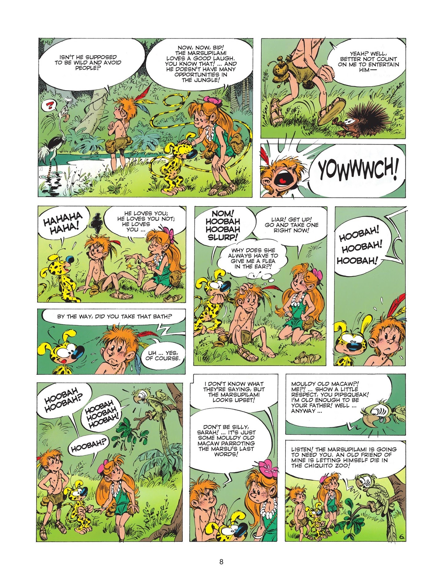 Read online Marsupilami comic -  Issue #5 - 10
