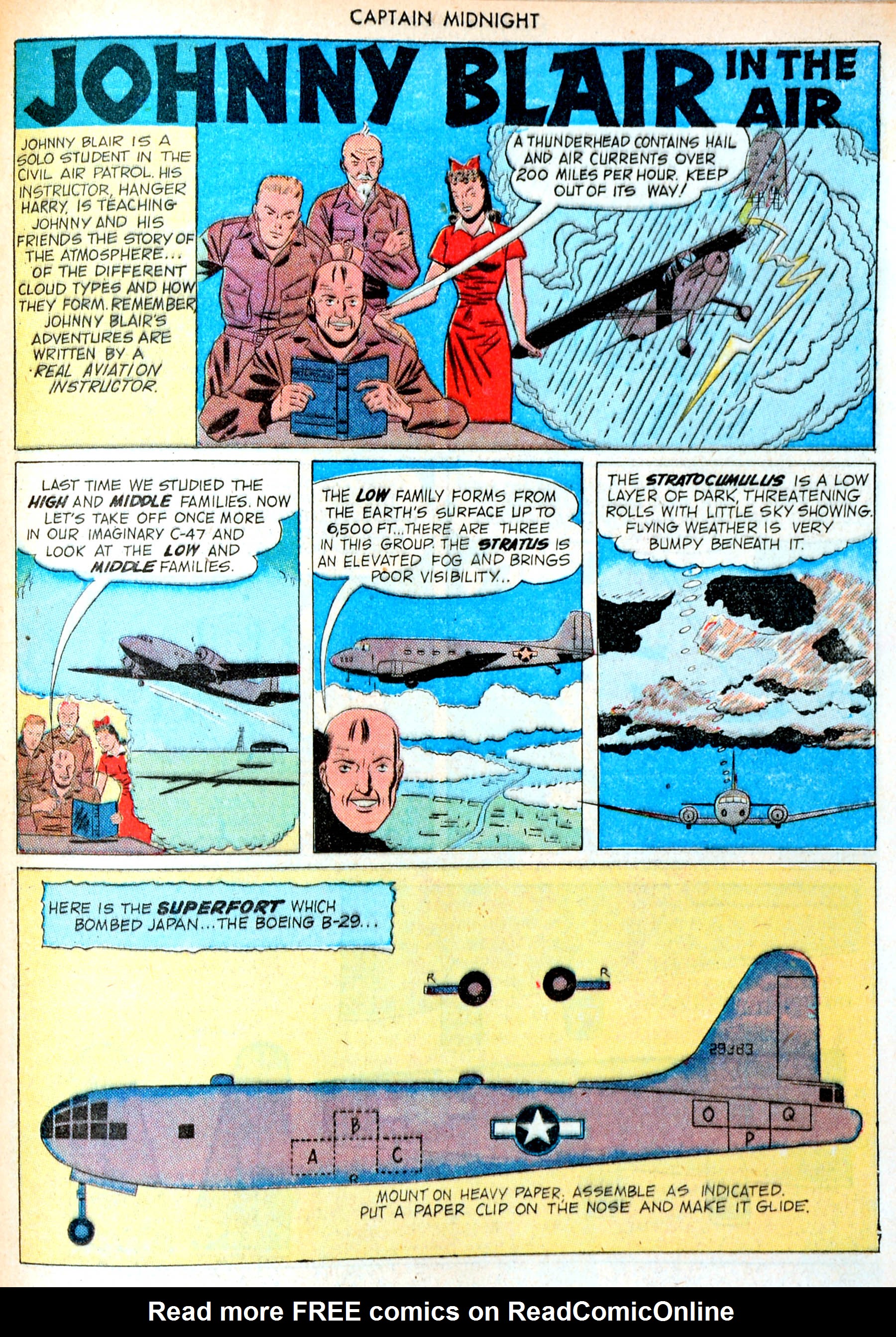 Read online Captain Midnight (1942) comic -  Issue #25 - 25