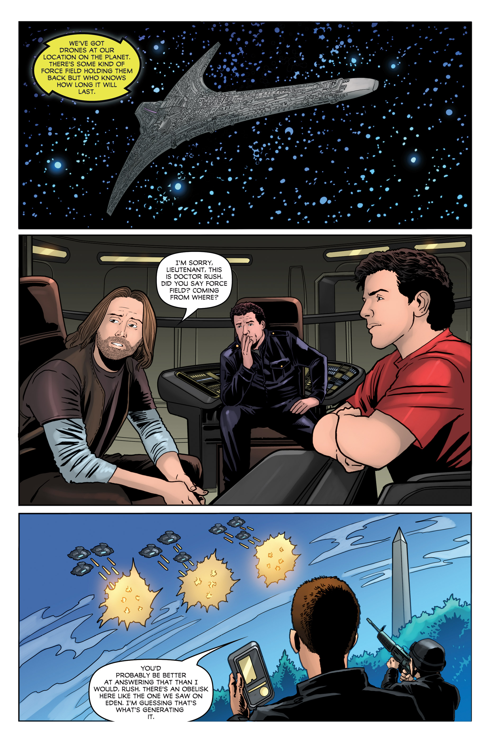 Read online Stargate Universe comic -  Issue #5 - 13