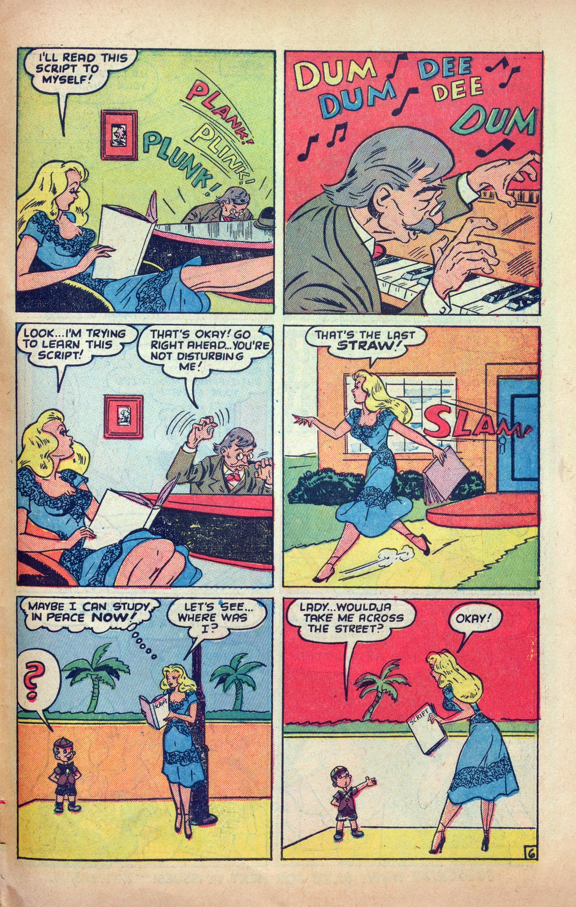 Read online Hedy Of Hollywood Comics comic -  Issue #44 - 31