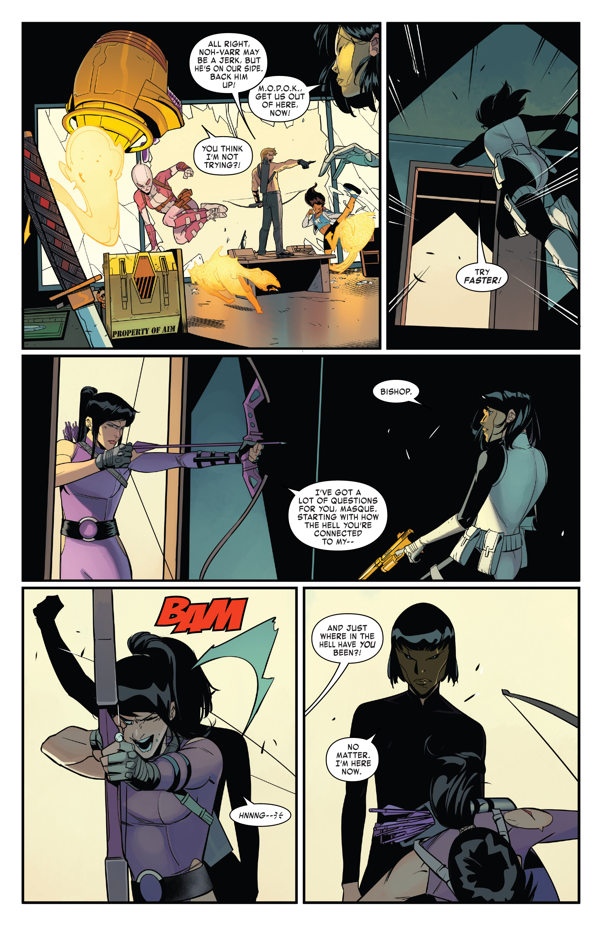Read online Hawkeye: Team Spirit comic -  Issue # TPB (Part 1) - 53