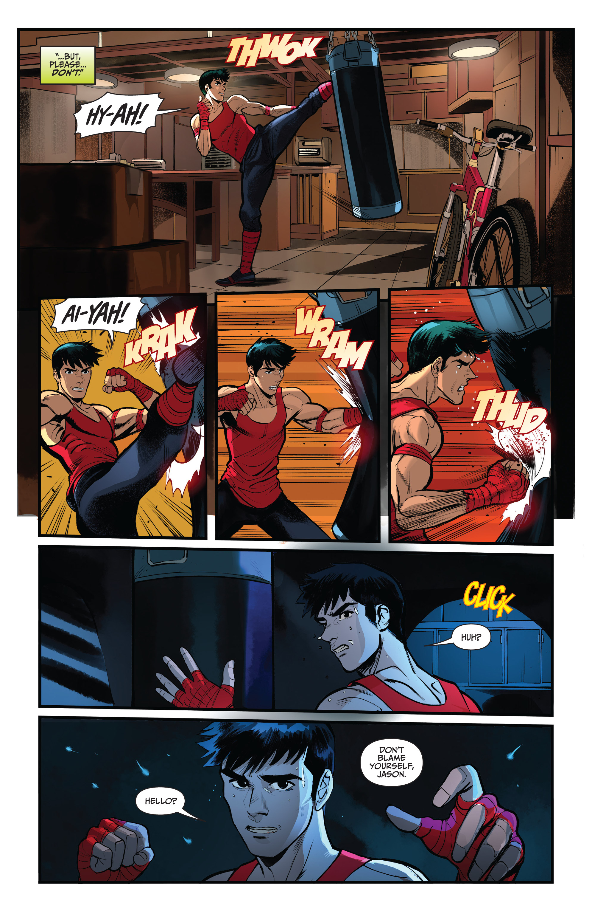 Read online Saban's Go Go Power Rangers comic -  Issue #21 - 22