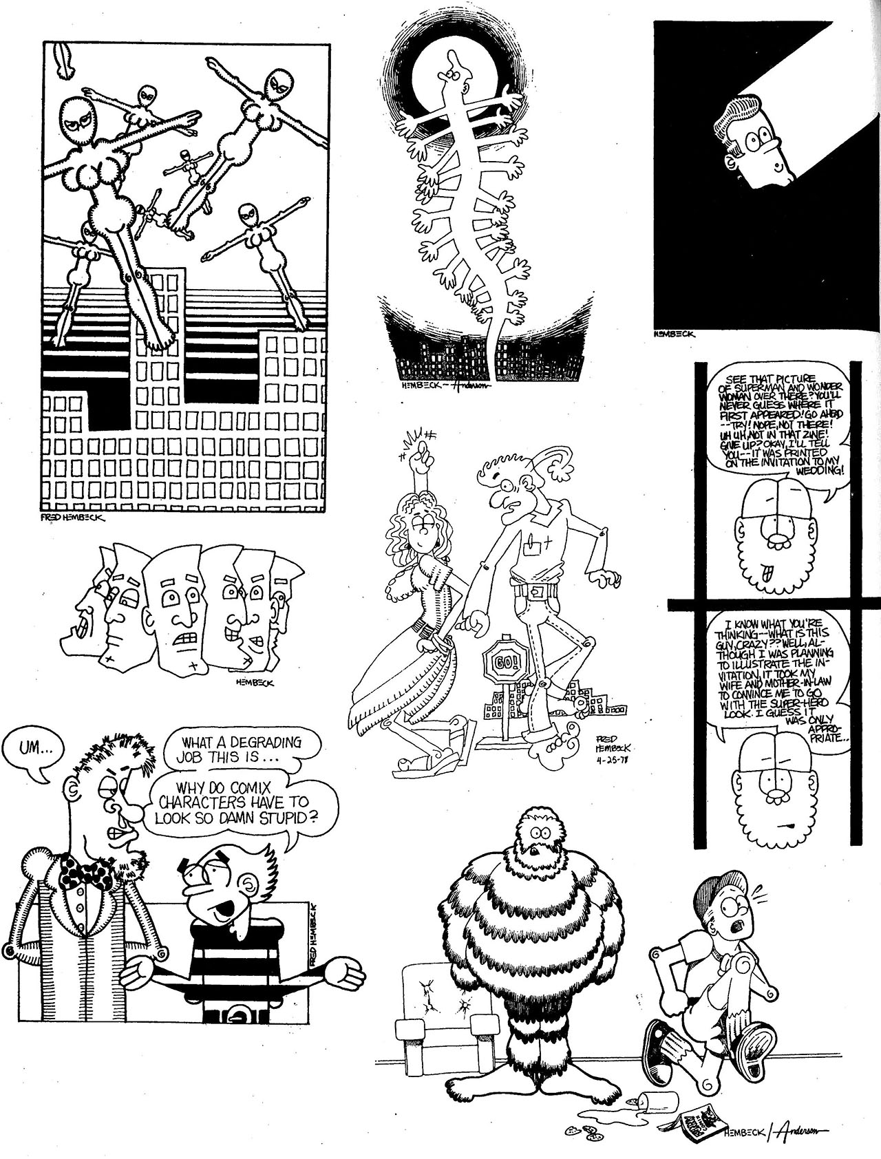 Read online The Nearly Complete Essential Hembeck Archives Omnibus comic -  Issue # TPB (Part 3) - 18