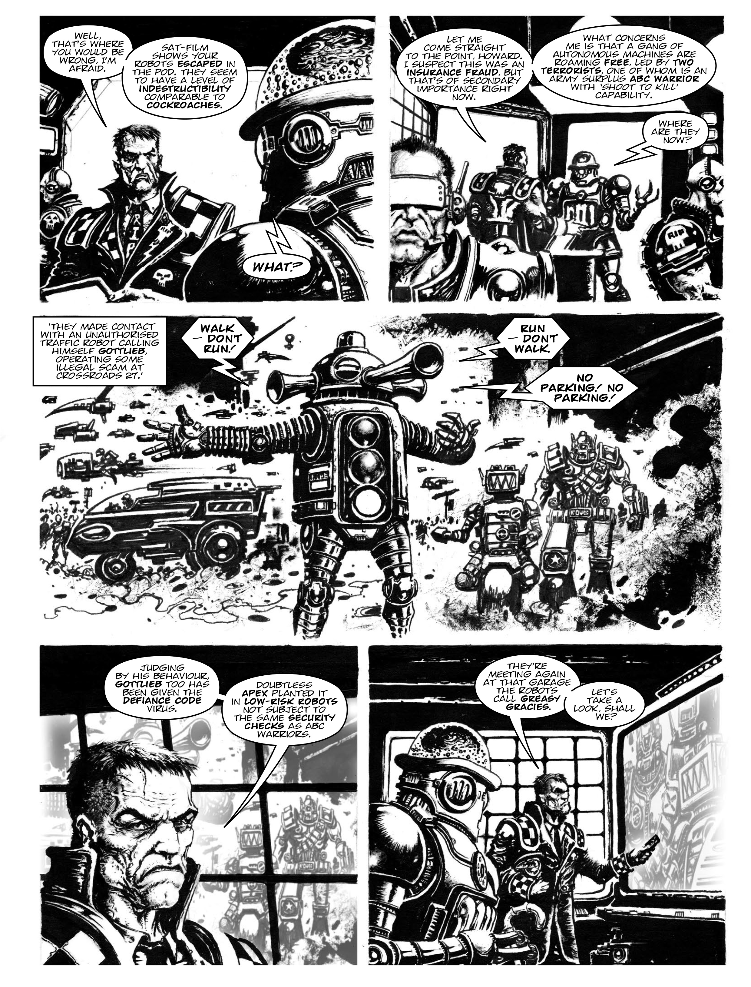 Read online 2000 AD comic -  Issue #1967 - 17