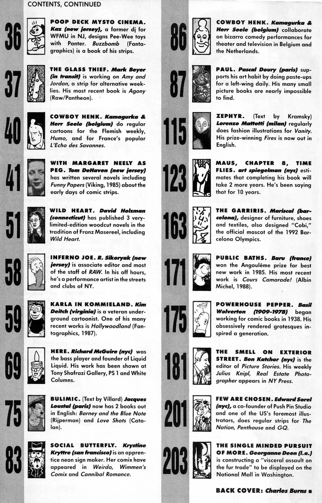 Read online Raw (1989) comic -  Issue # TPB 1 (Part 1) - 4