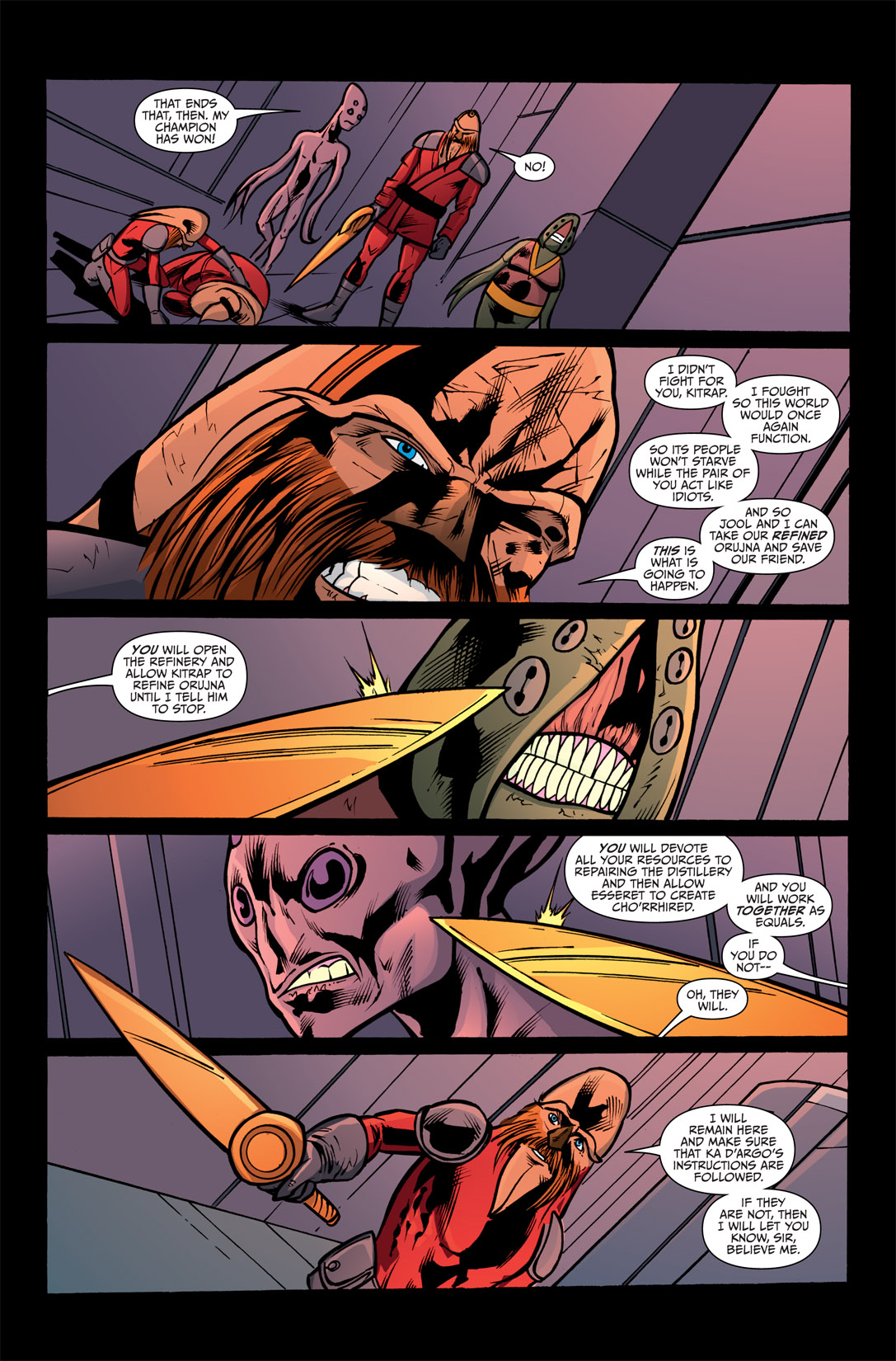 Read online Farscape: D'Argo's Lament comic -  Issue #4 - 21