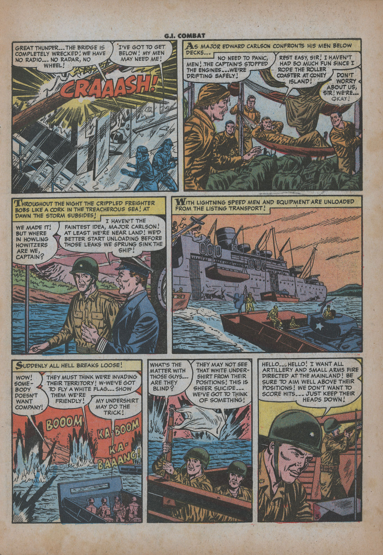 Read online G.I. Combat (1952) comic -  Issue #24 - 6