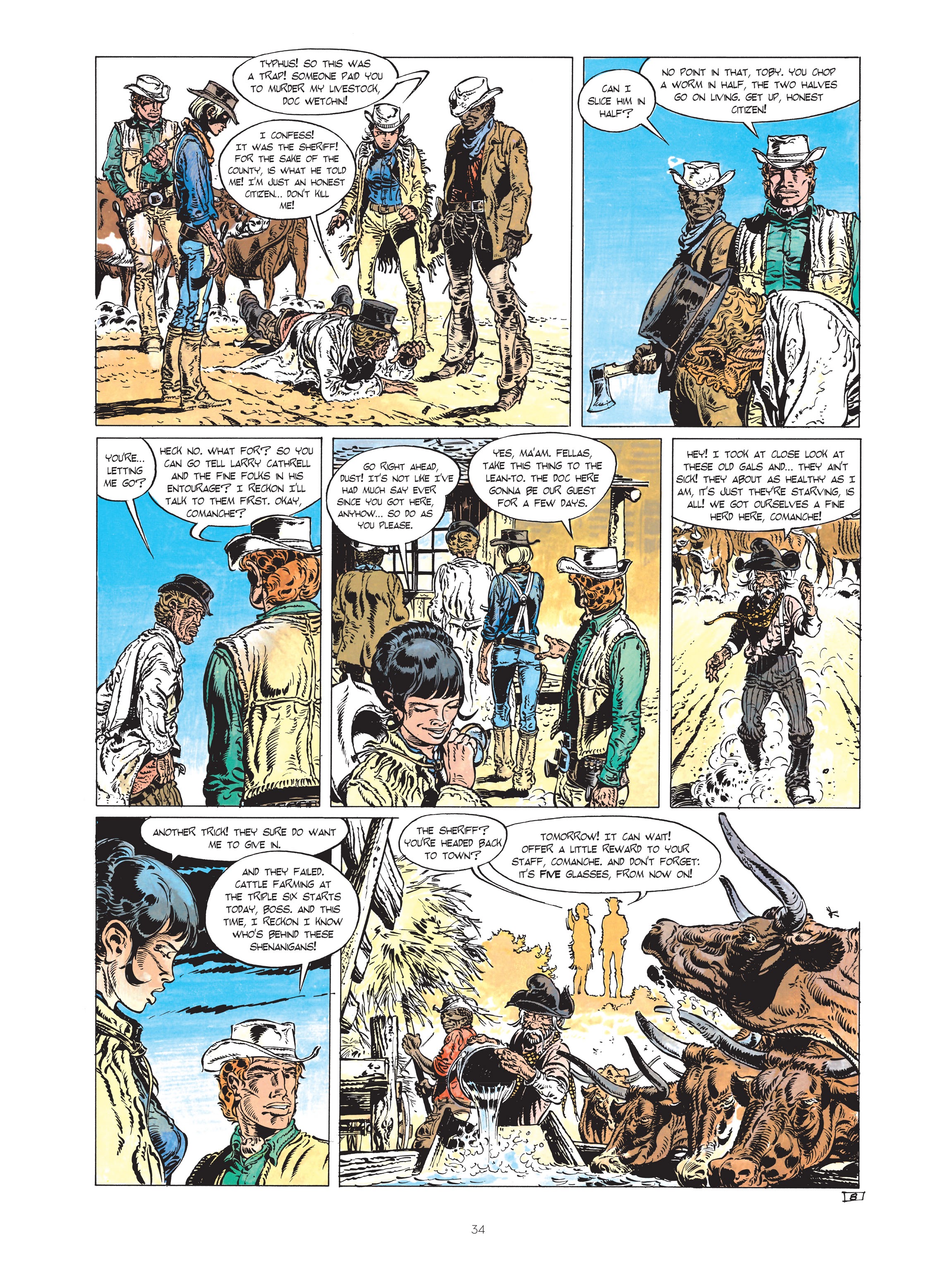Read online Comanche comic -  Issue #1 - 35