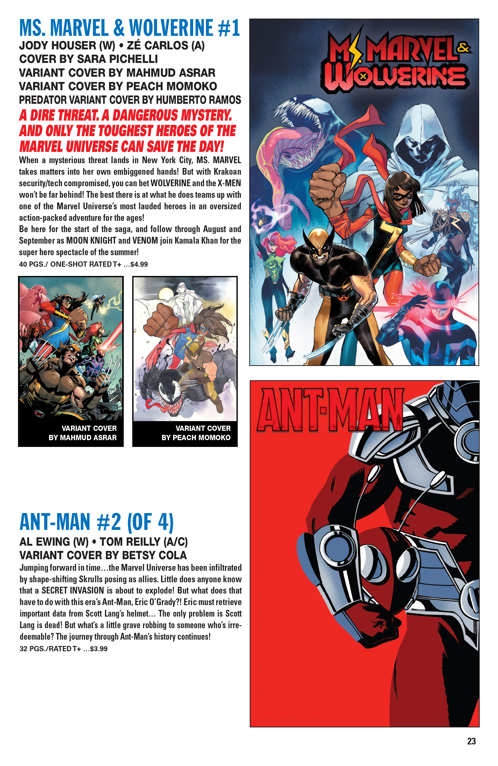 Read online Marvel Previews comic -  Issue #8 - 27