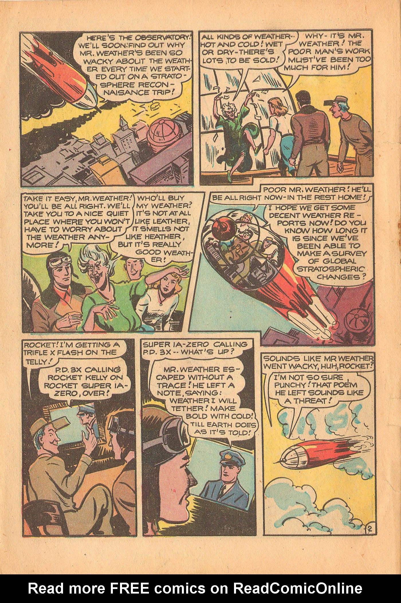 Read online Rocket Kelly (1945) comic -  Issue #4 - 4