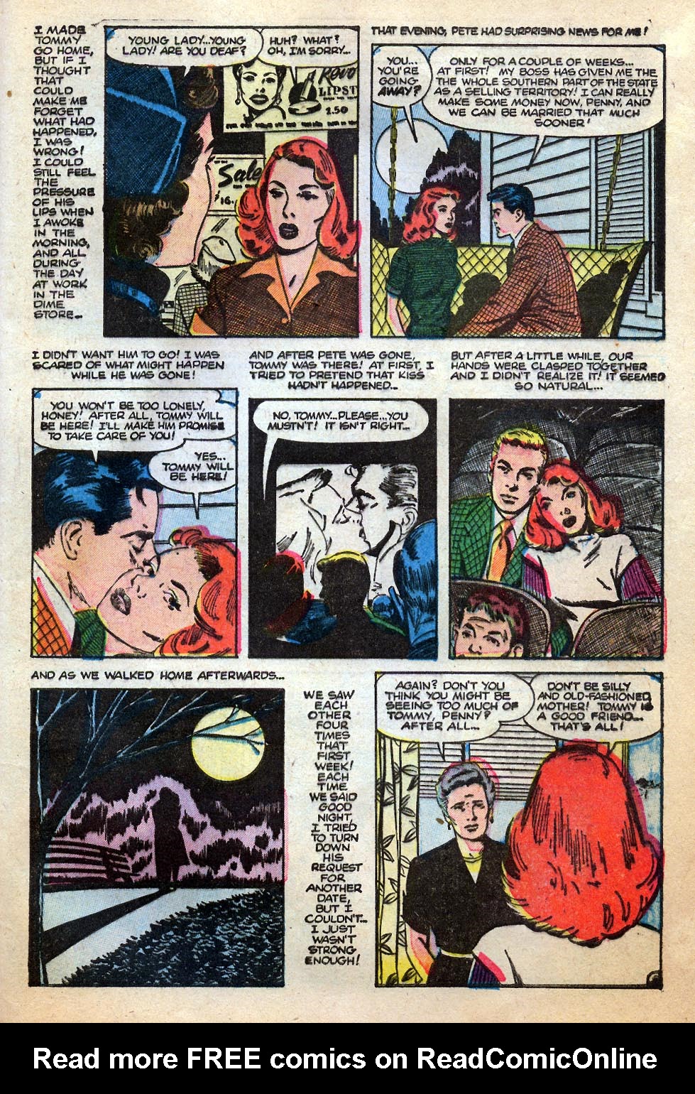 Read online Love Romances comic -  Issue #32 - 29