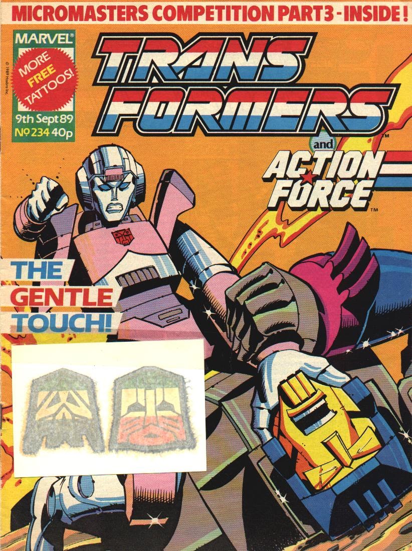 Read online The Transformers (UK) comic -  Issue #234 - 1