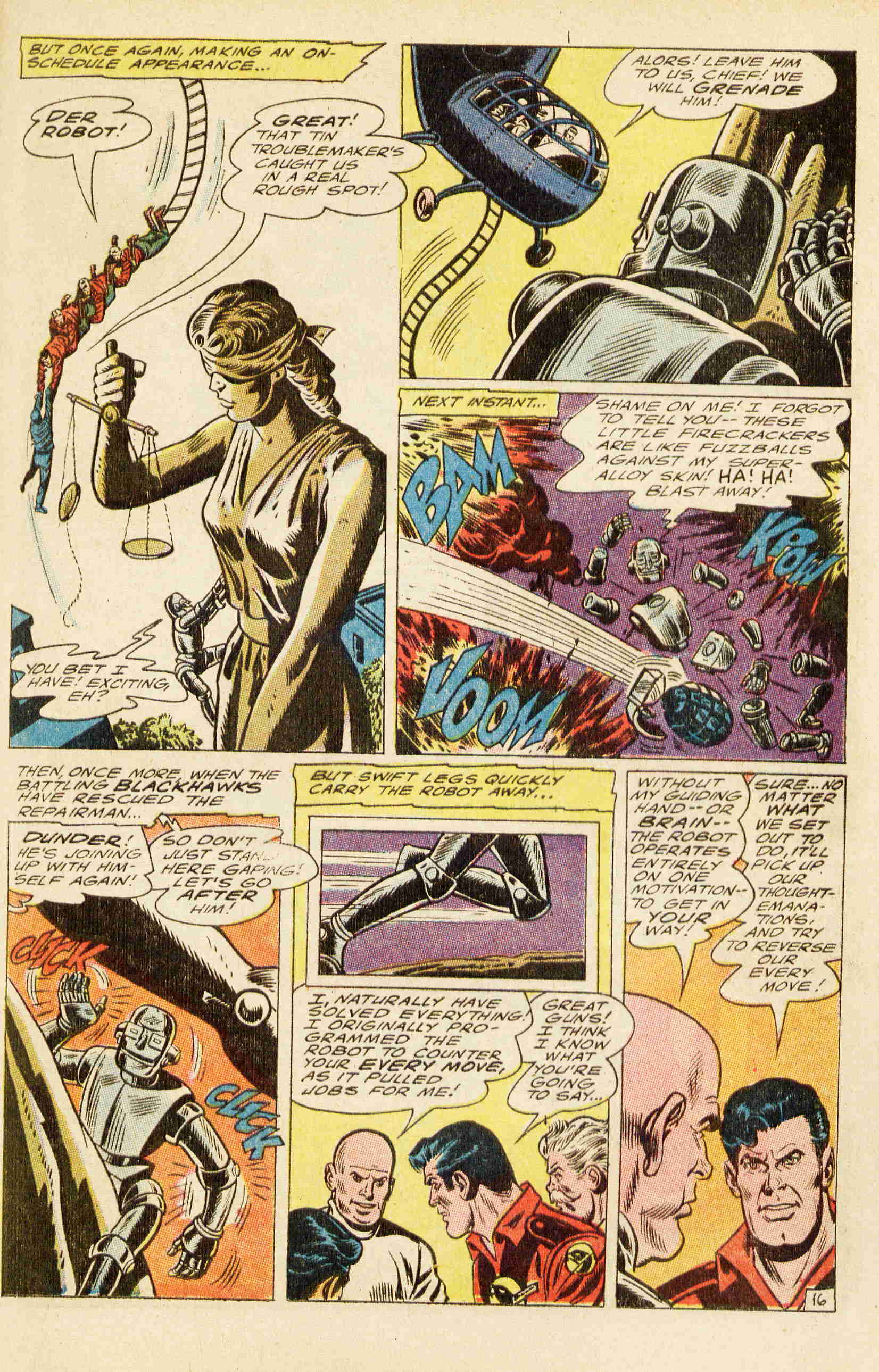 Blackhawk (1957) Issue #220 #113 - English 19