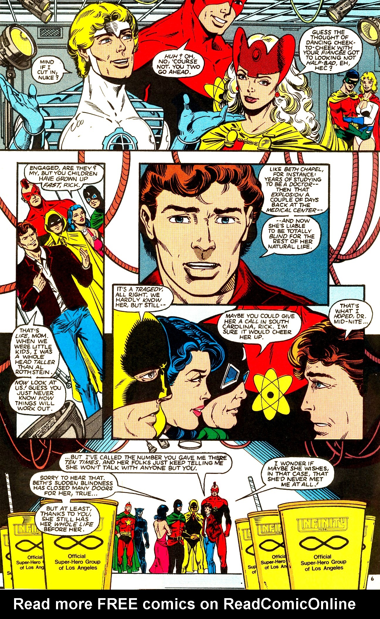 Read online Infinity Inc. (1984) comic - Issue #21
