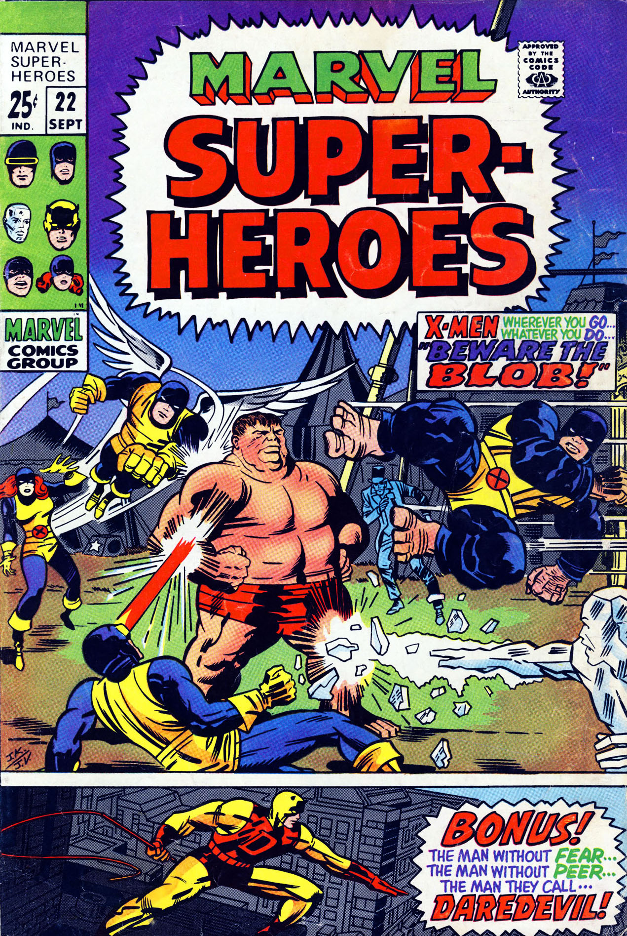 Read online Marvel Super-Heroes comic -  Issue #22 - 1