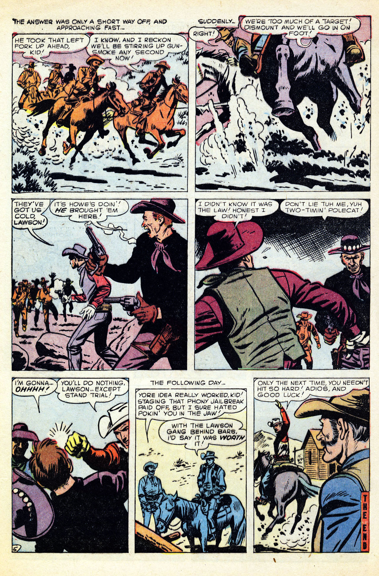 Read online Kid Colt Outlaw comic -  Issue #58 - 32