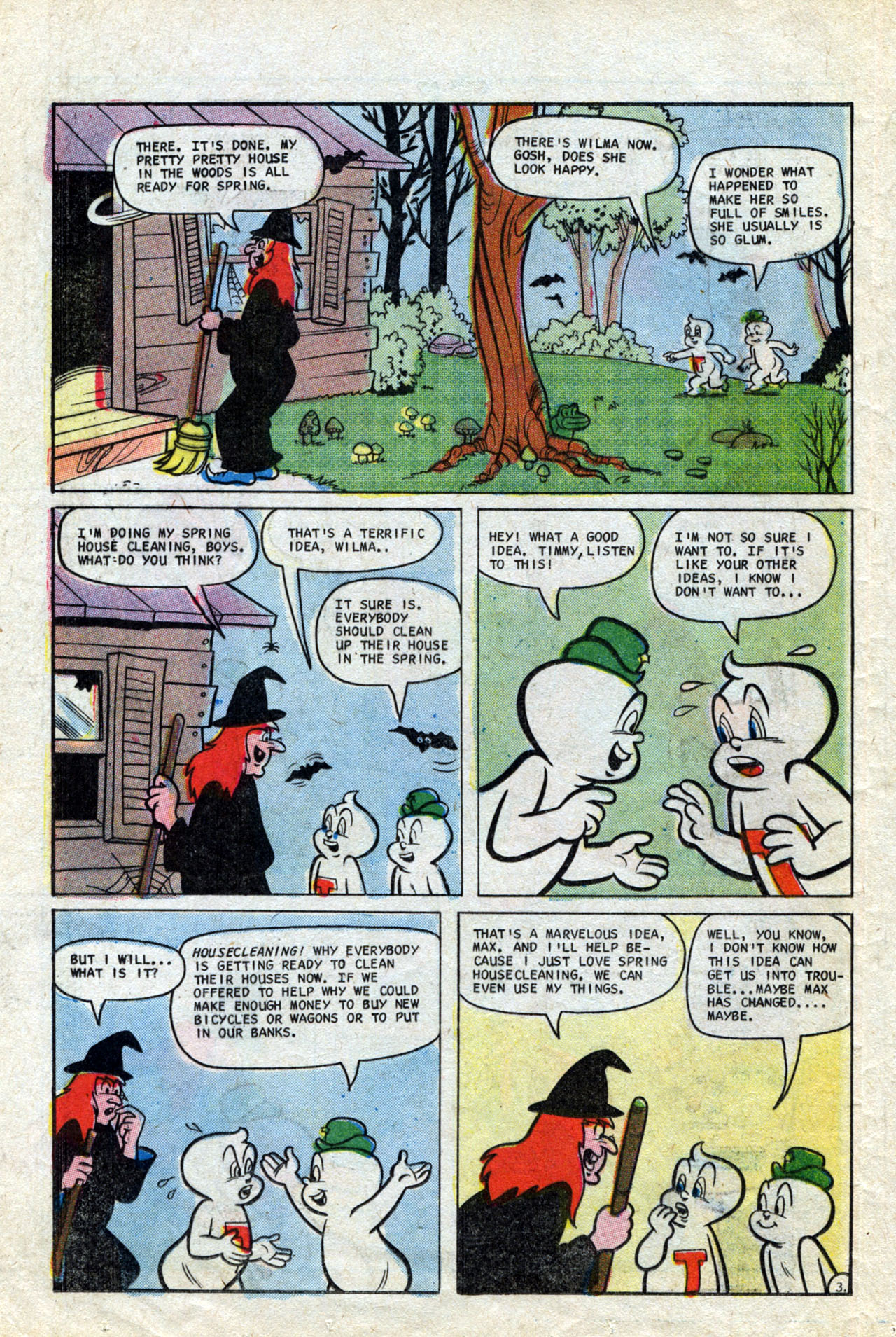 Read online Timmy the Timid Ghost comic -  Issue #11 - 12