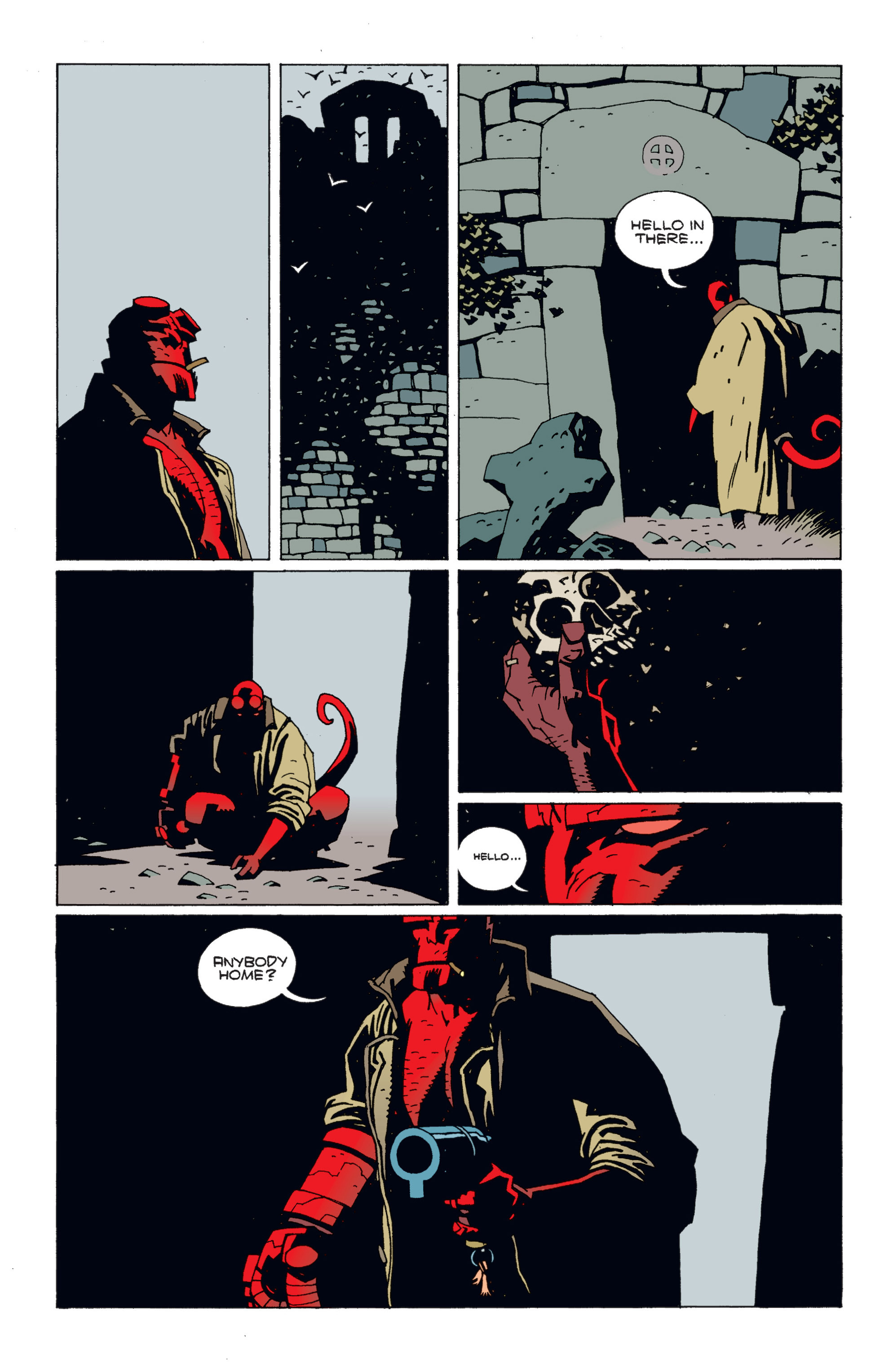 Read online Hellboy comic -  Issue #3 - 35