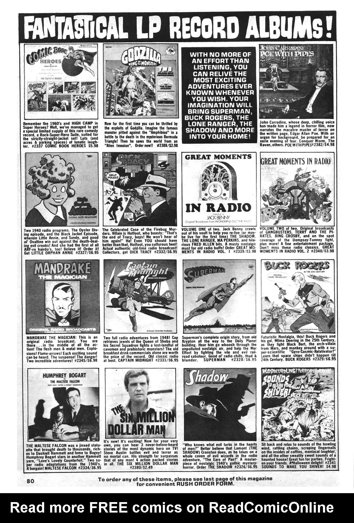 Read online Vampirella (1969) comic -  Issue #72 - 80