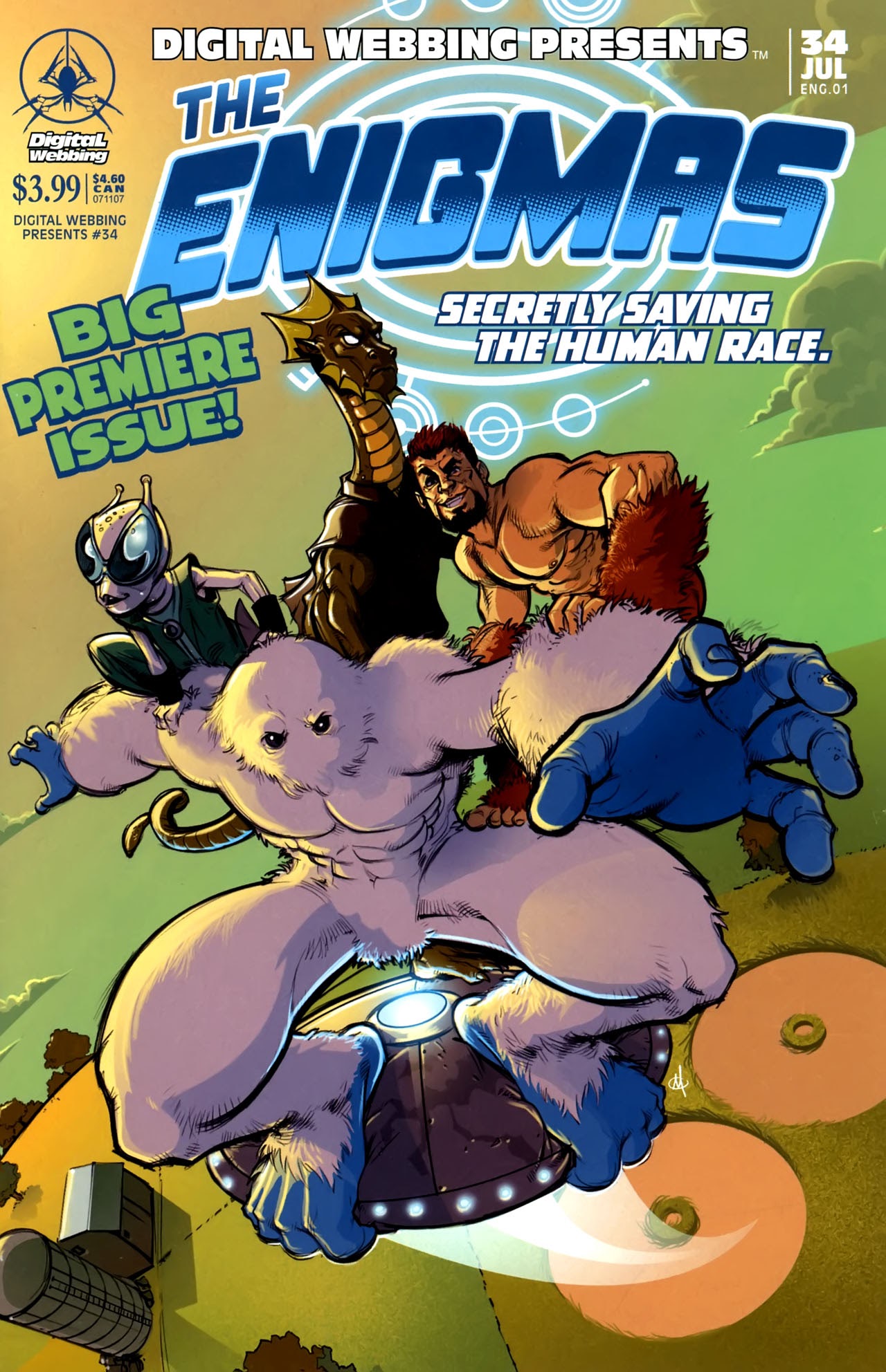 Read online Digital Webbing Presents comic -  Issue #34 - 1