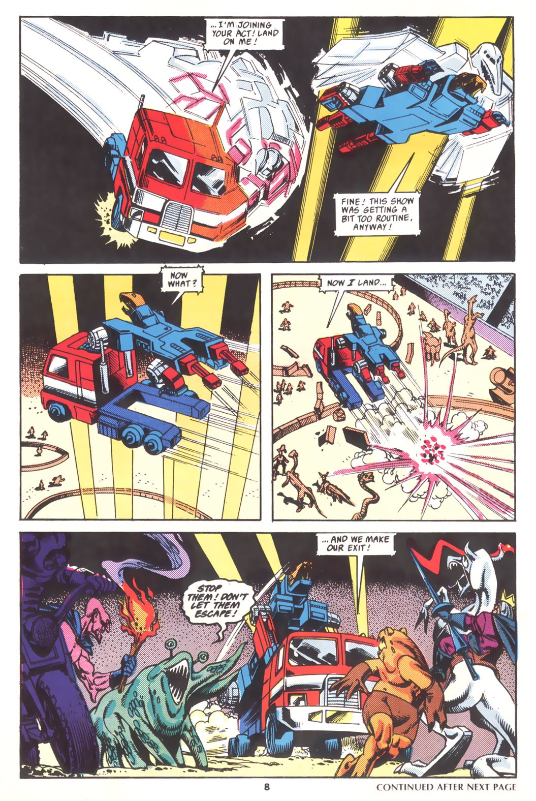 Read online The Transformers (UK) comic -  Issue #179 - 8