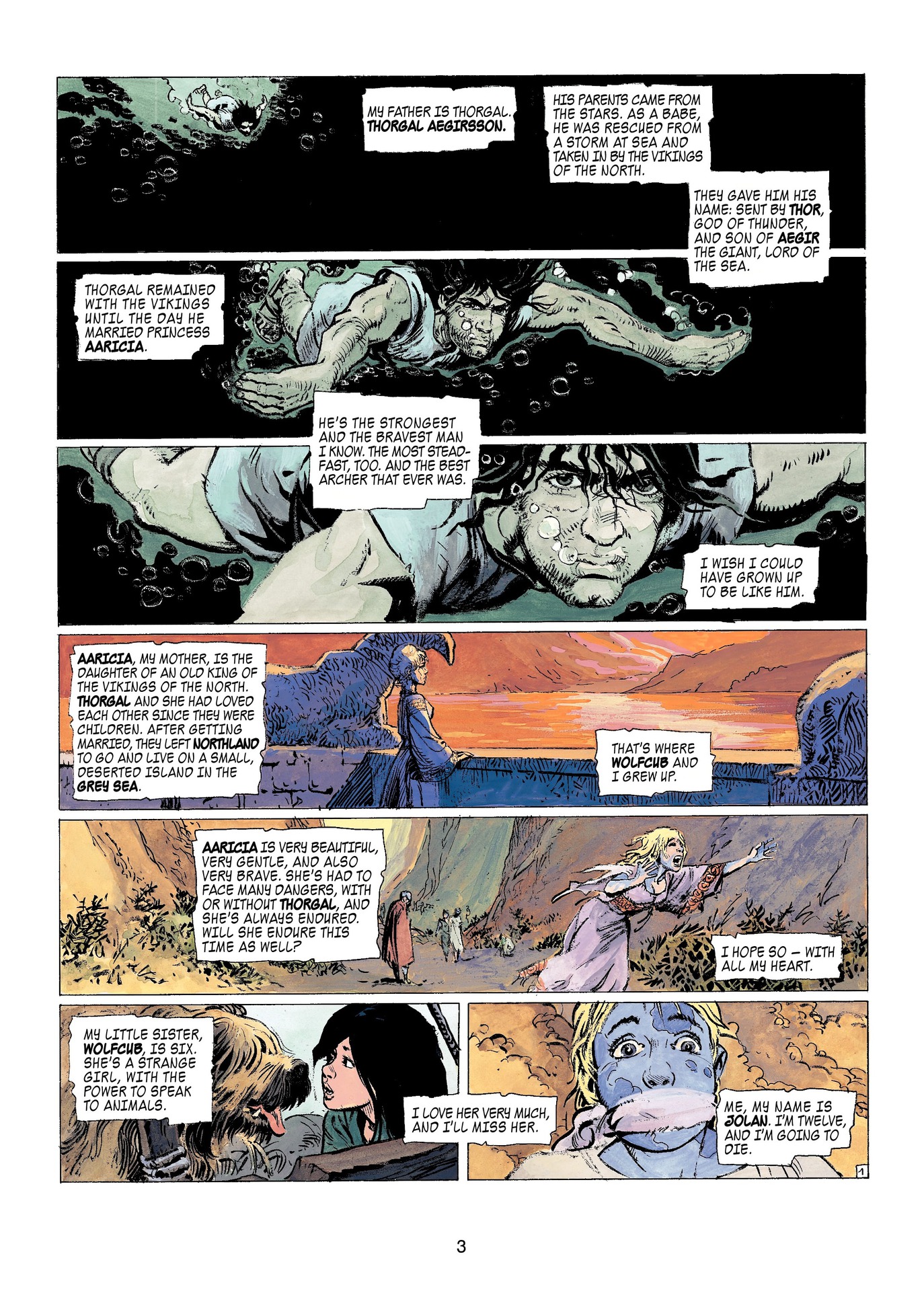 Read online Thorgal comic -  Issue #17 - 3