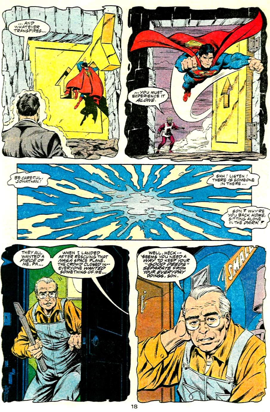 Read online Adventures of Superman (1987) comic -  Issue #485 - 19