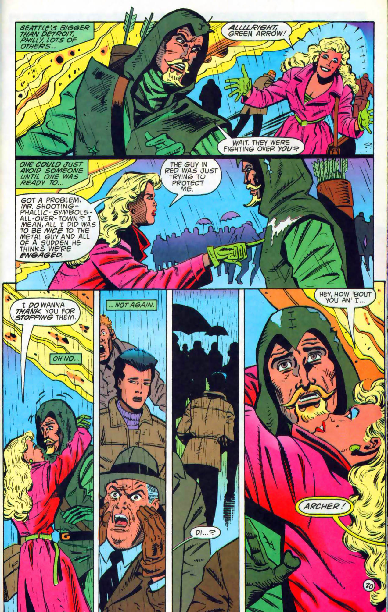 Read online Green Arrow (1988) comic -  Issue #81 - 21