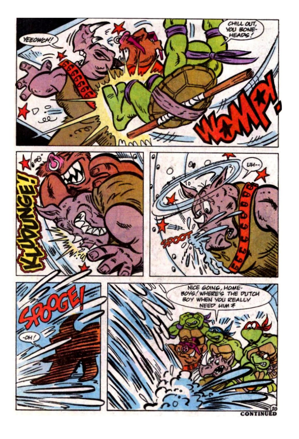 Read online Teenage Mutant Ninja Turtles Adventures (1989) comic -  Issue #5 - 21