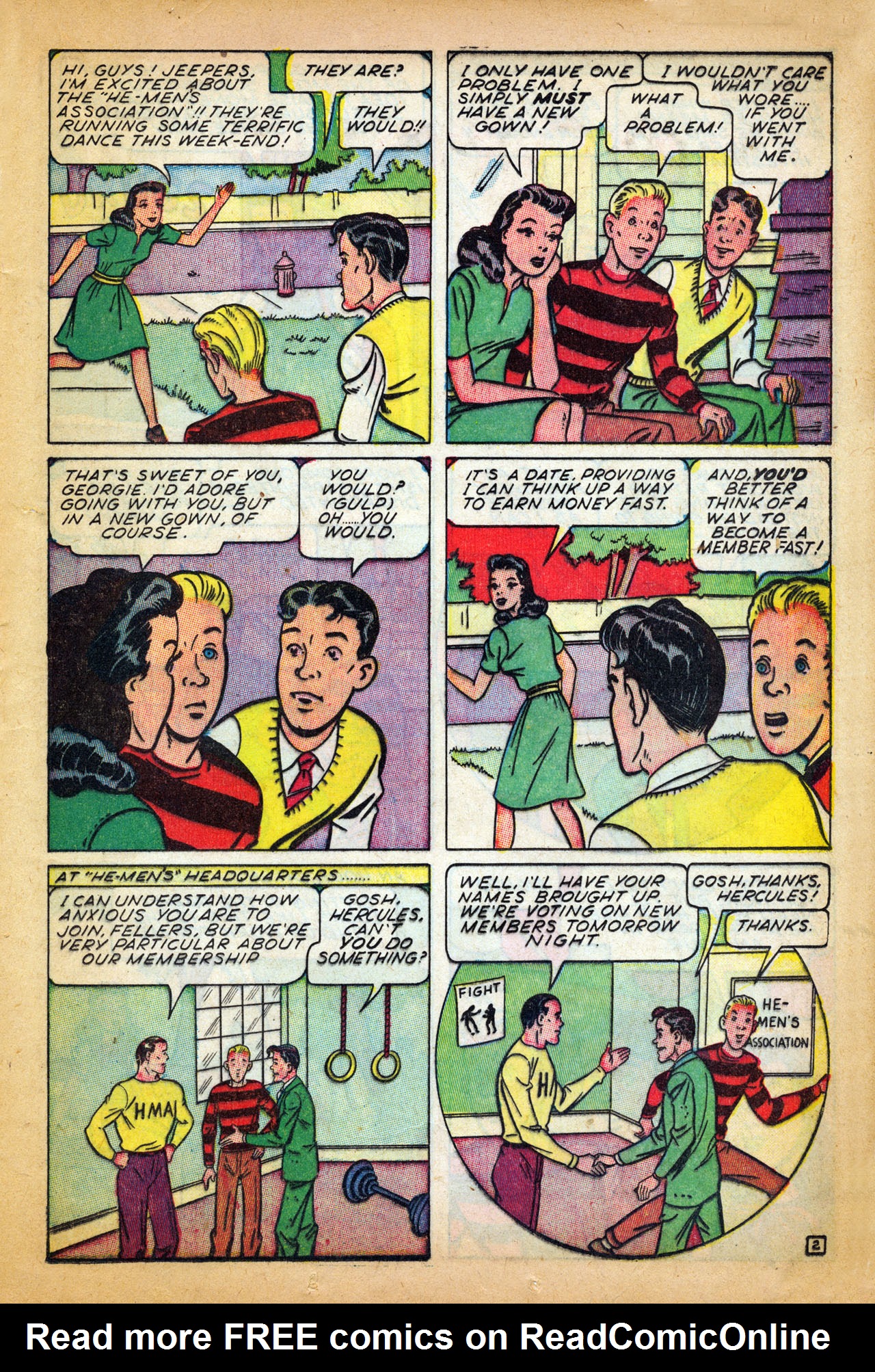 Read online Georgie Comics (1945) comic -  Issue #8 - 33
