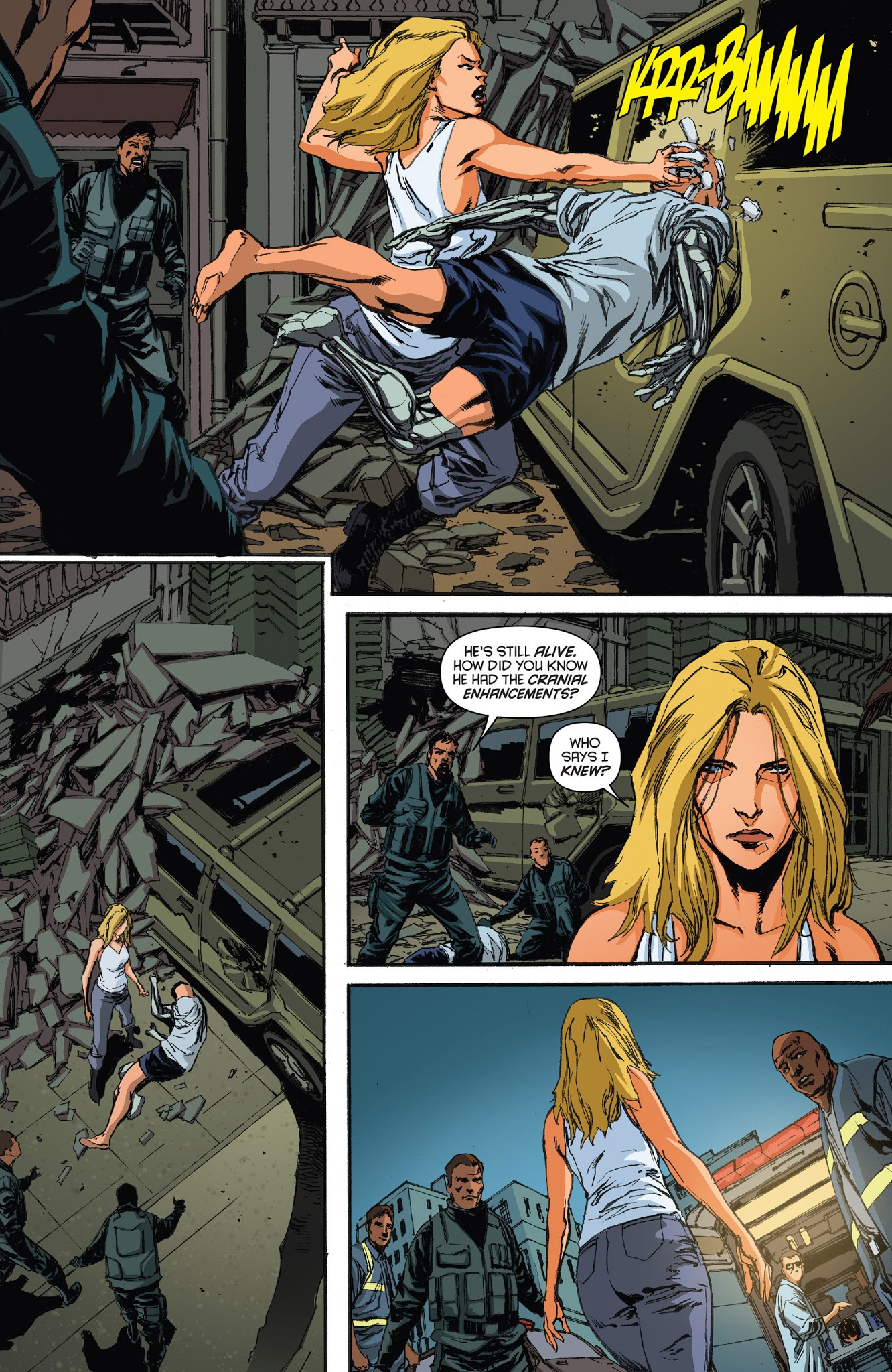 Read online The Bionic Woman comic -  Issue #6 - 18