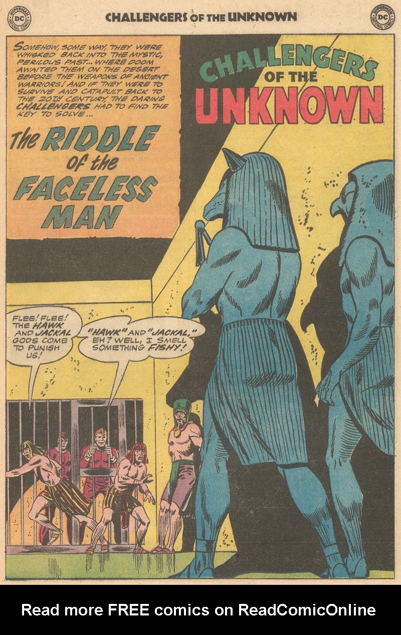 Read online Challengers of the Unknown (1958) comic -  Issue #28 - 17