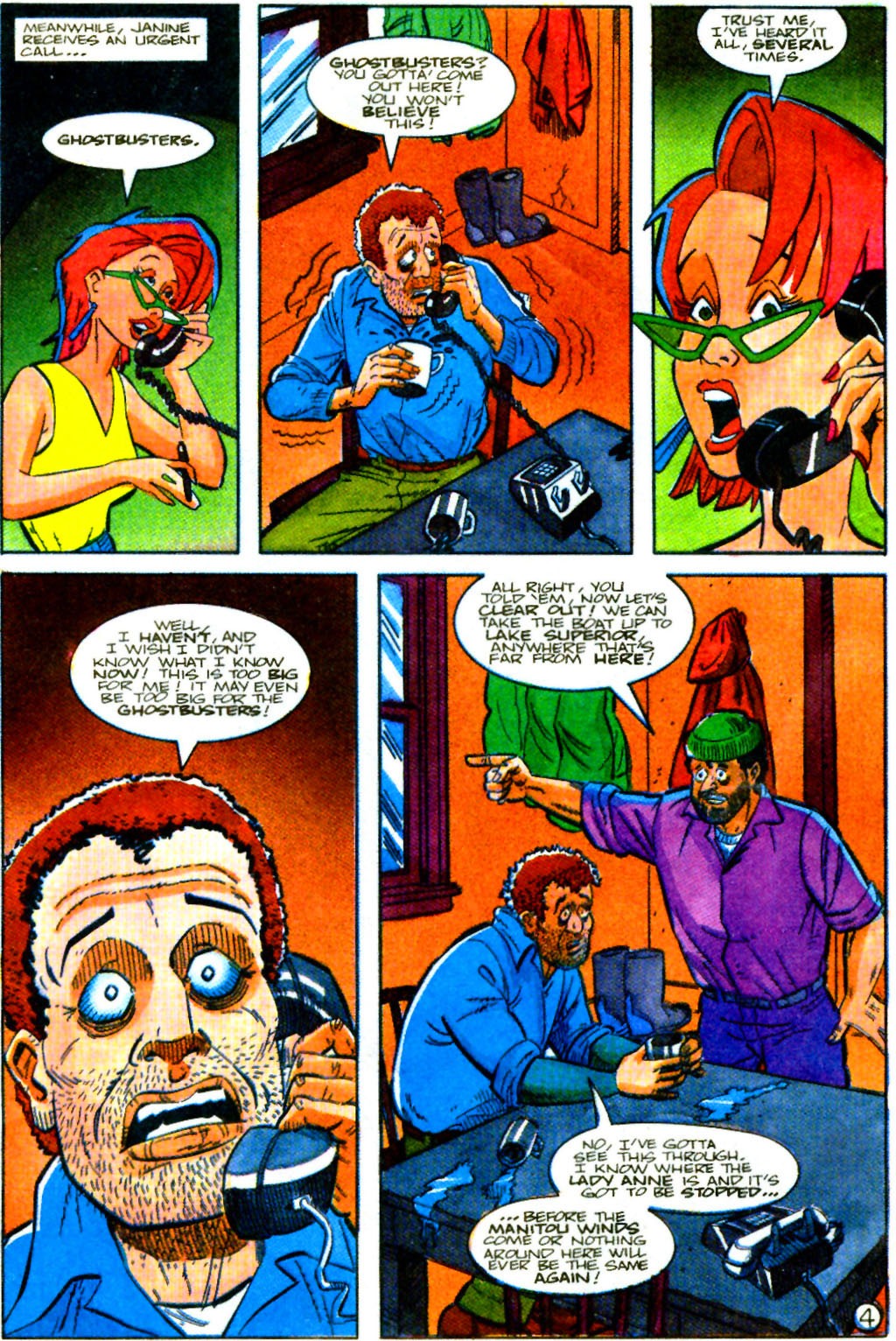 Read online Real Ghostbusters comic -  Issue #27 - 6