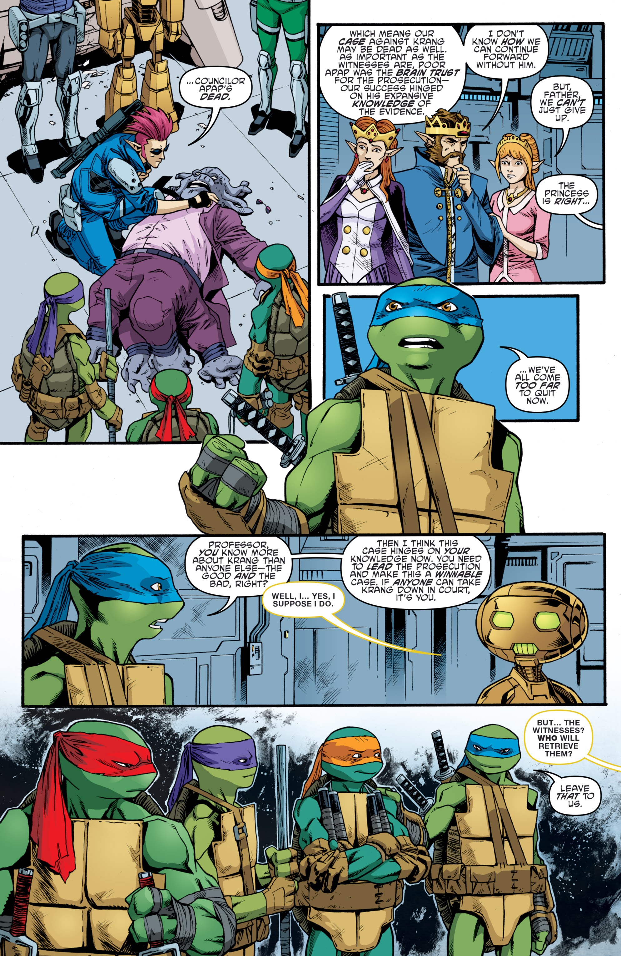 Read online Teenage Mutant Ninja Turtles: The IDW Collection comic -  Issue # TPB 10 (Part 1) - 94